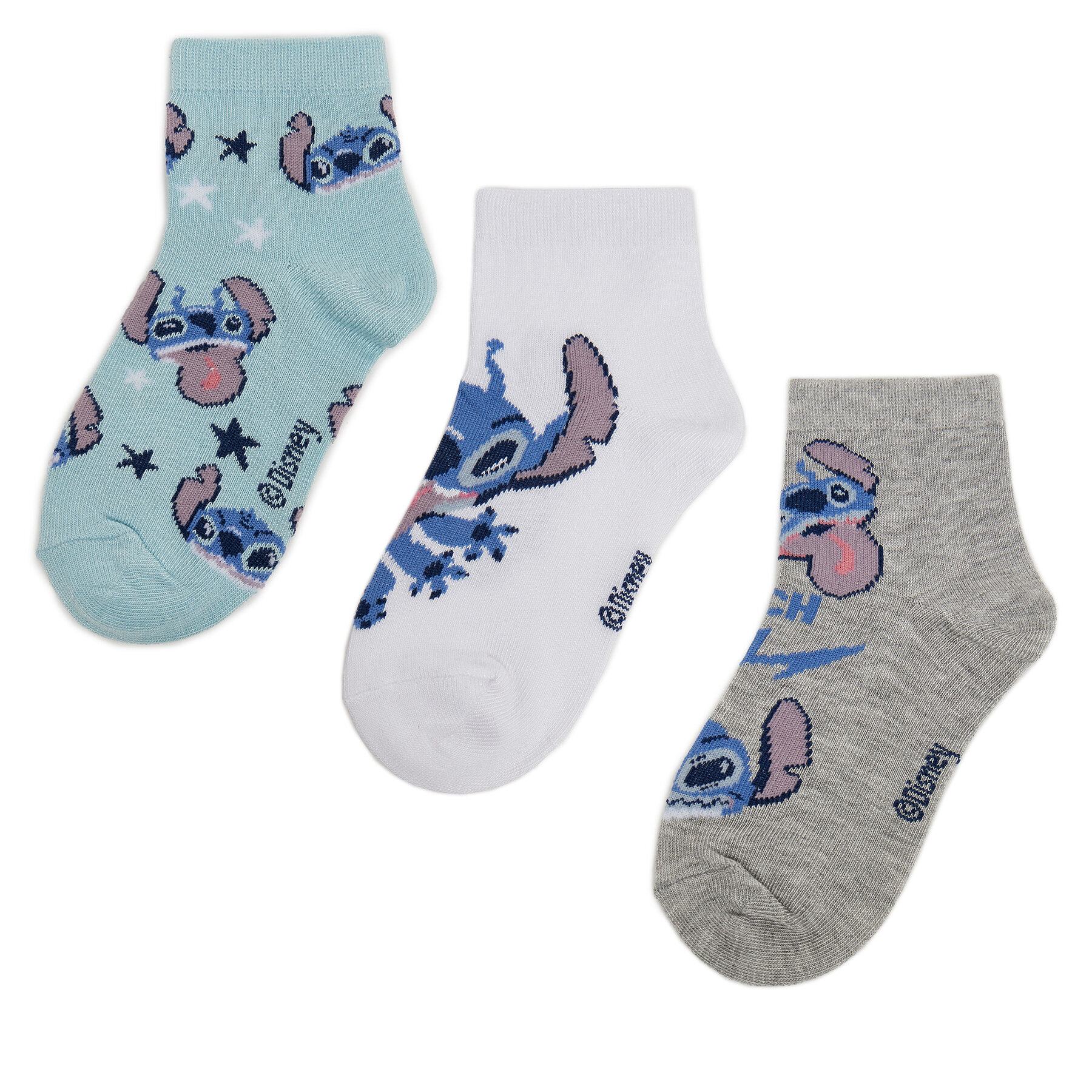 Dlhé ponožky Disney Classics ACCCS-SS25-349DCLS(3-PACK) Biela