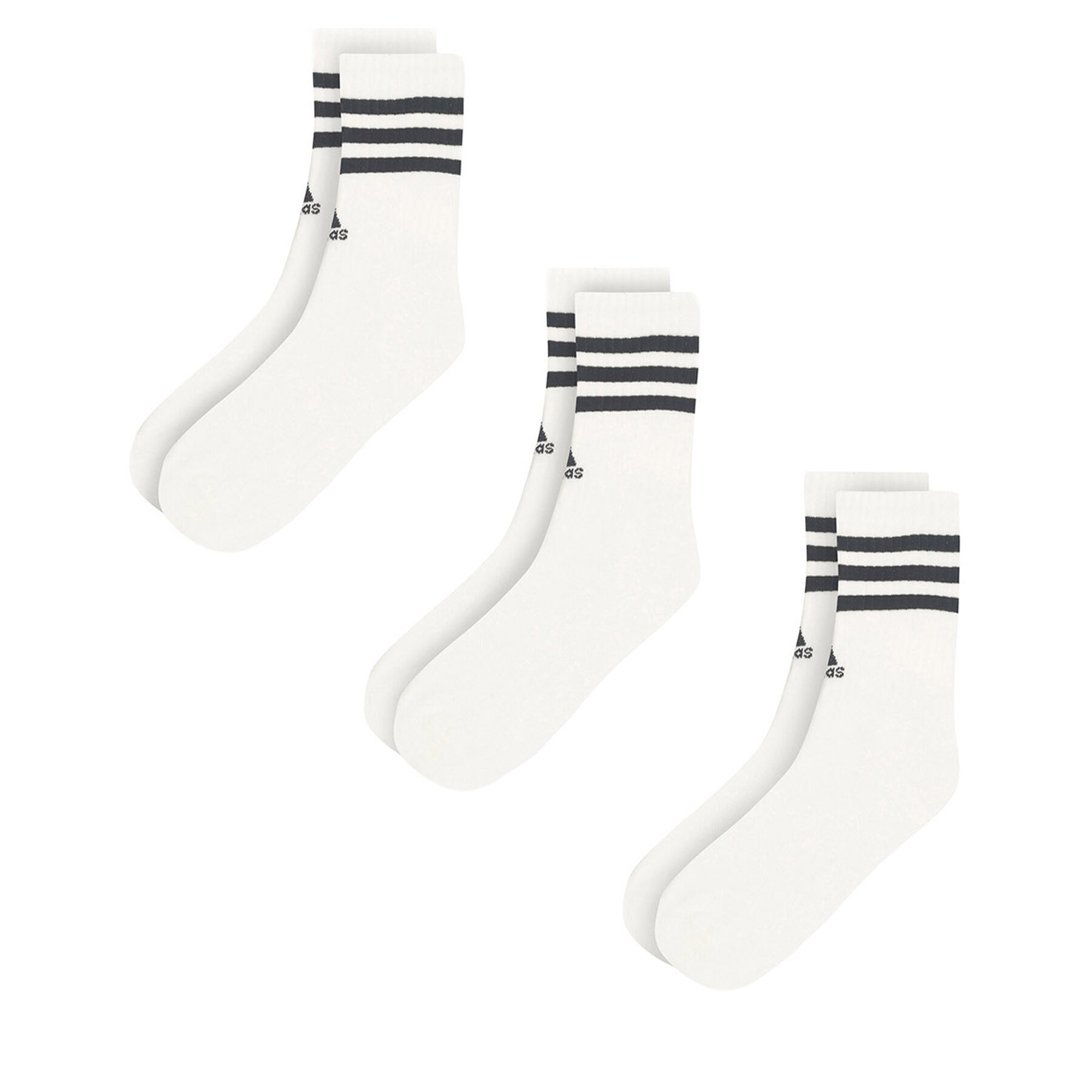 Ponožky adidas HT3458 3-PACK Biela