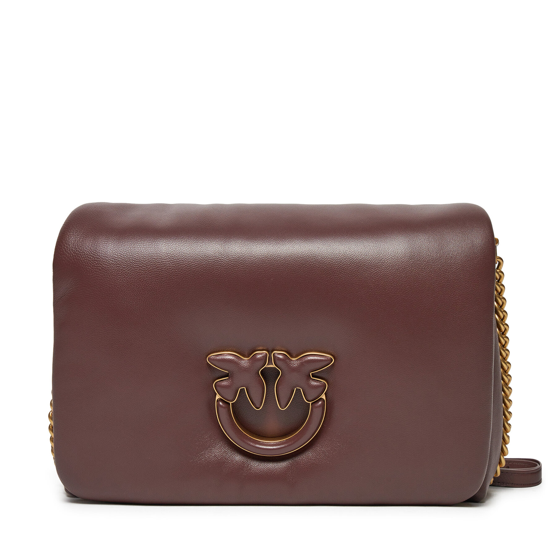 Sac à main PINKO Love Click Puff Classic AI 23-24 PLTT 101585 A10F Bordeaux