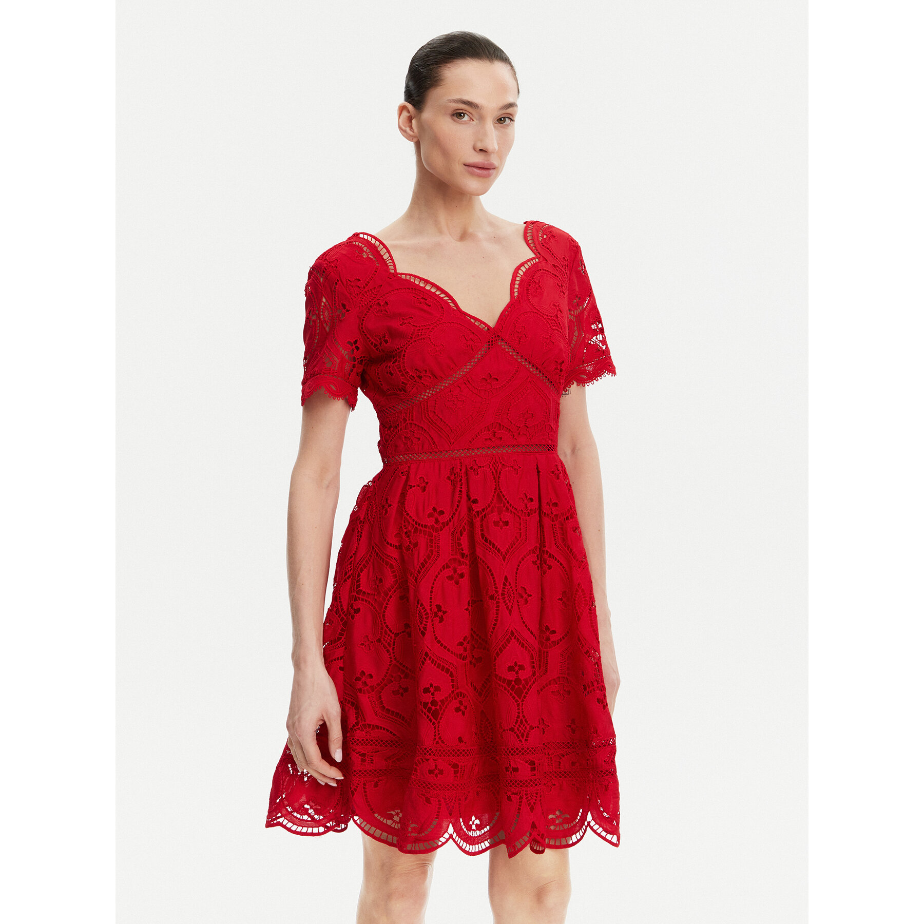 Morgan Coctailkleid 251-ROMBRE Rot Regular Fit