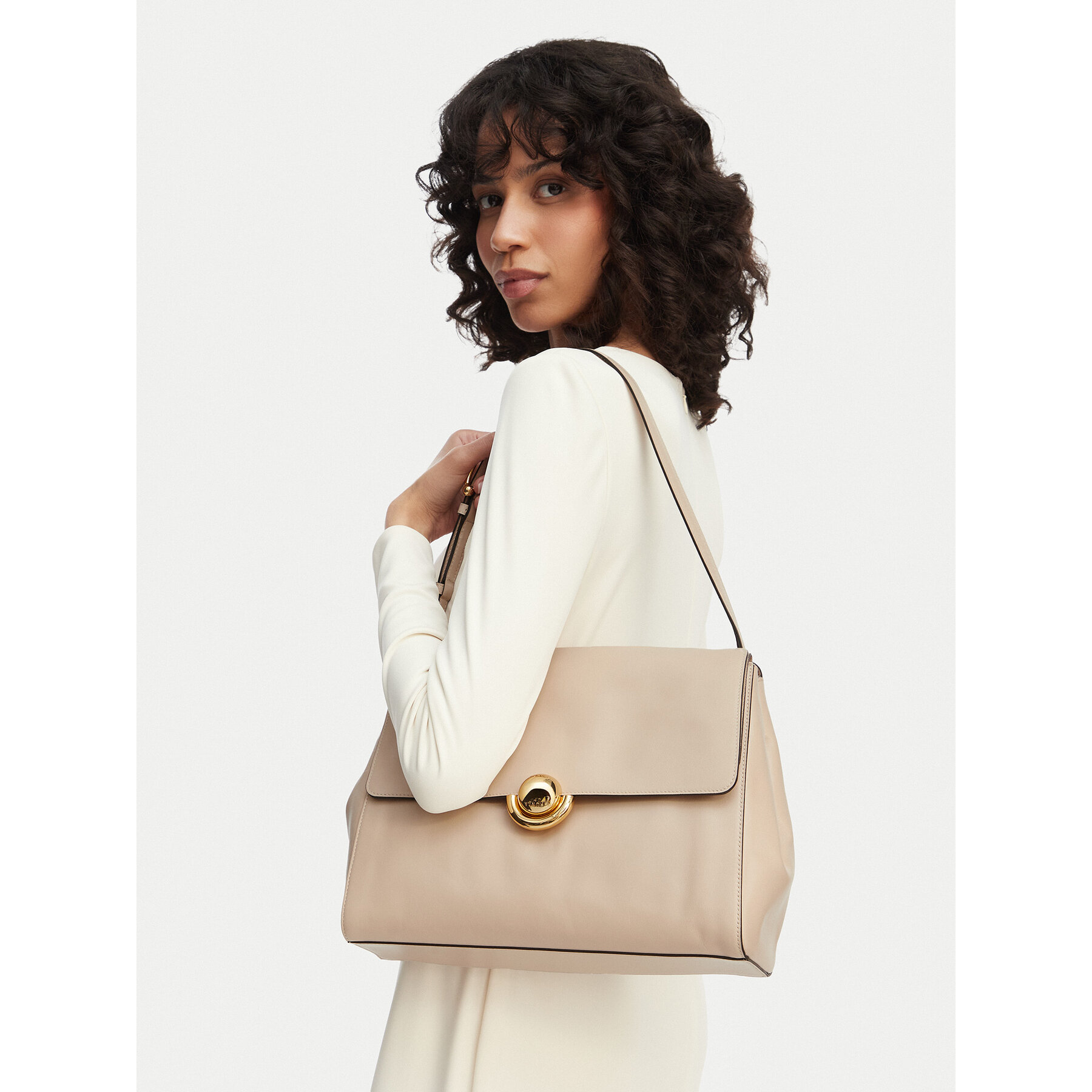 Torbica Furla Domus M WB01804 BX4185 IT 93300 Svijetlo bež