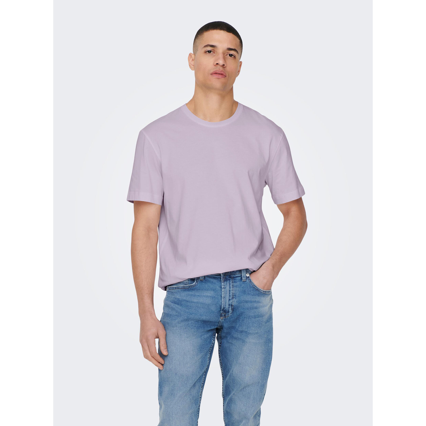 Only & Sons Majica 22025208 Vijolična Regular Fit