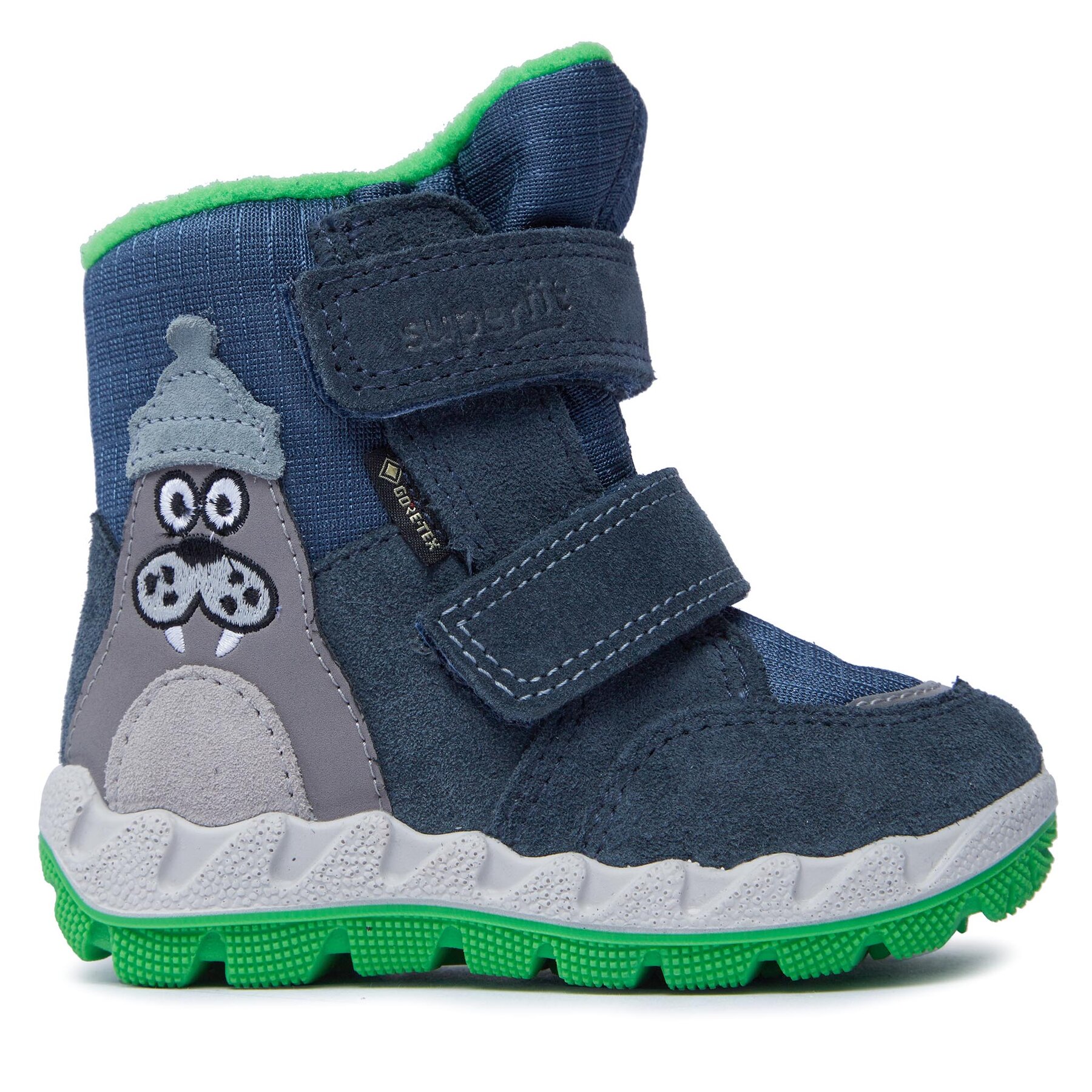 Kinder Schneeschuhe Superfit, Schuhgröße 21, Blau, GORE-TEX 1-006014-8000 M