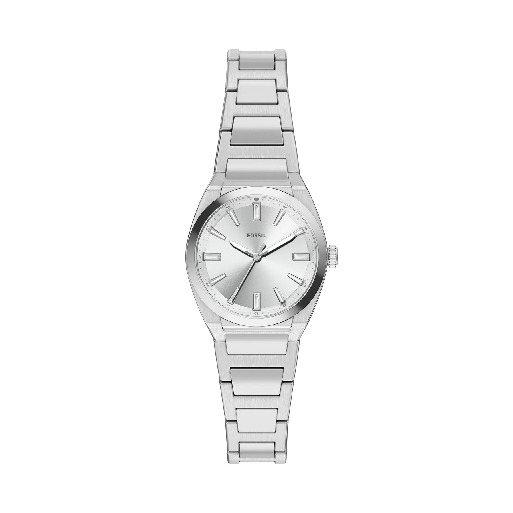 Часовник Fossil Everett Small ES5490 Сребрист