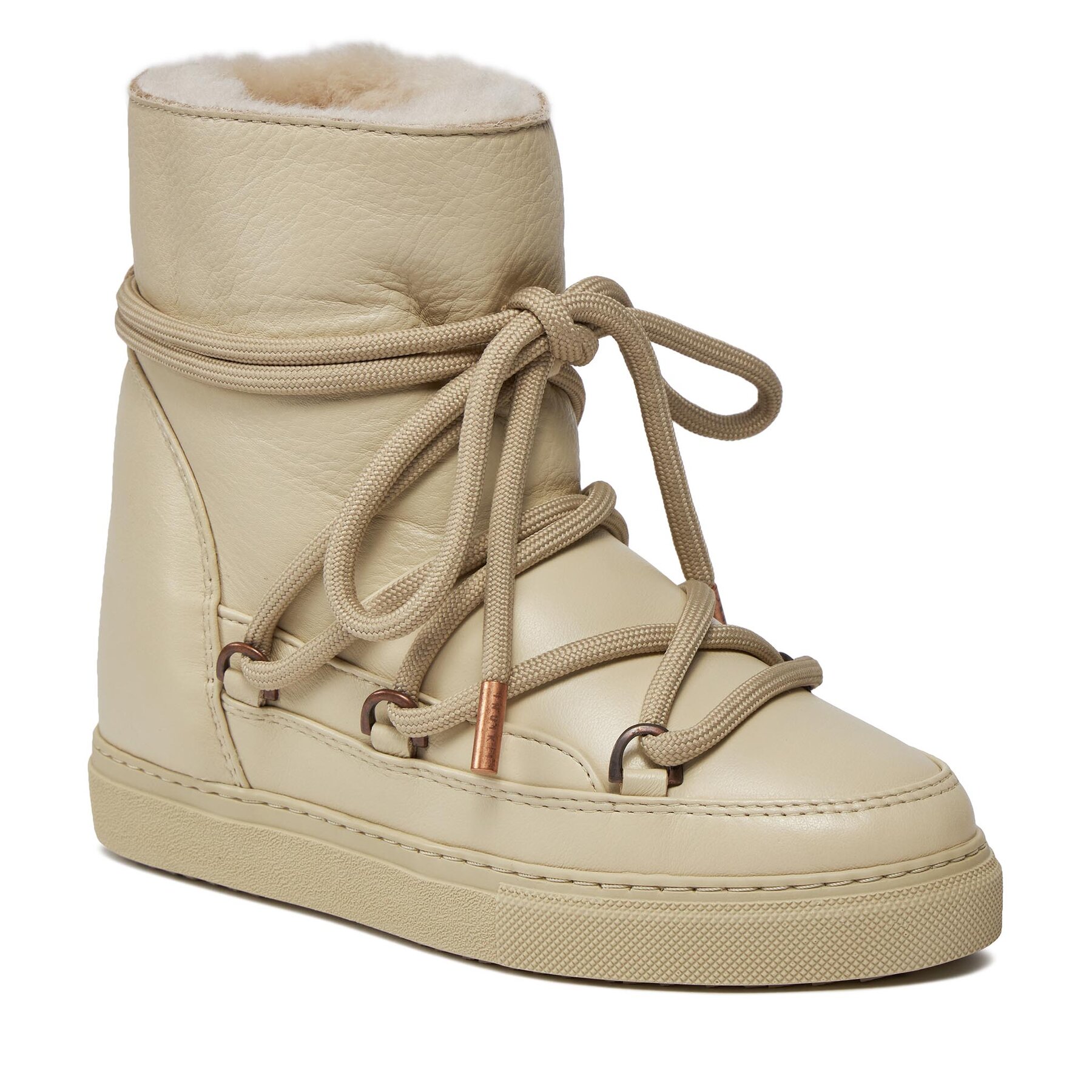 Čizme za snijeg Inuikii Full Leather 75202-087 Bež