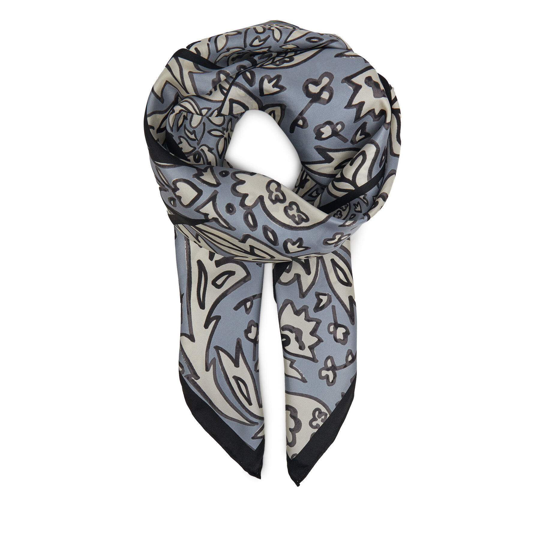Foulard Weekend Max Mara Onesto 2515541094 Grigio, Taglia 00, taglia : 00