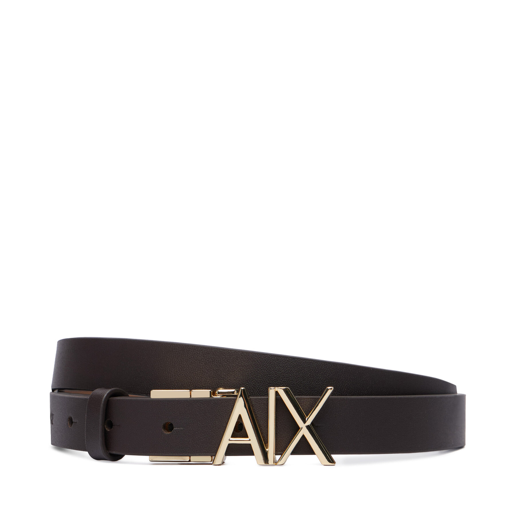 Opasok Armani Exchange XW002127 AF17157 M6355 Tmavo béžová
