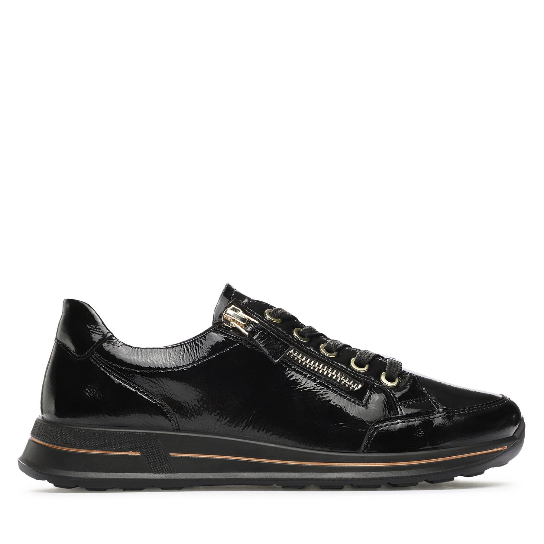 Dámske Sneakersy Ara, Rozmer: 38, Čierna, 12-24801-01
