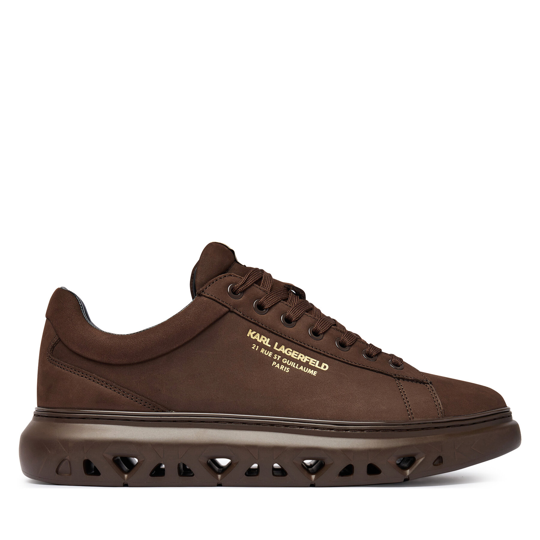 Sneakers KARL LAGERFELD Kapri Kite KL54527 Maro închis