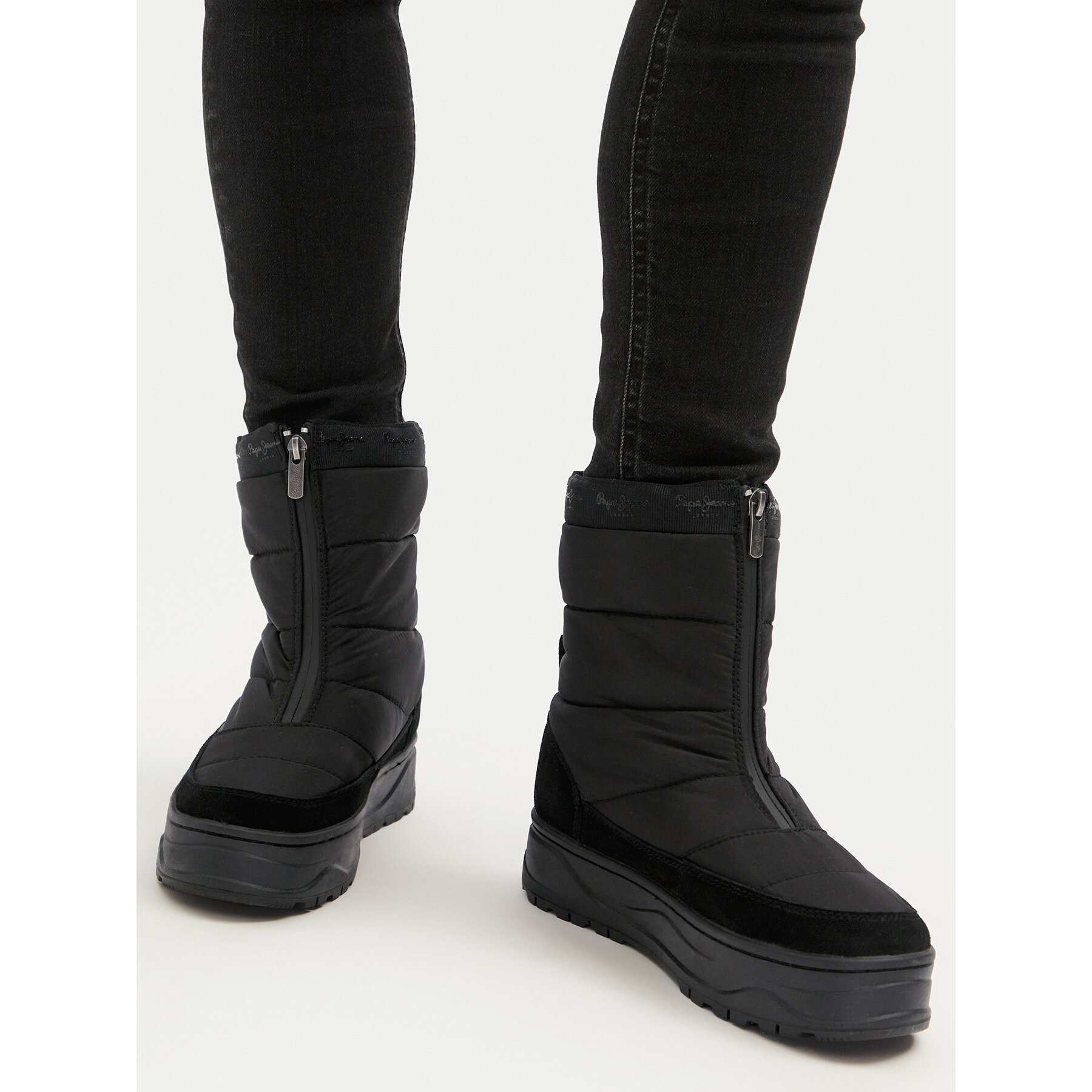 Čizme Pepe Jeans PLS50553 Crna