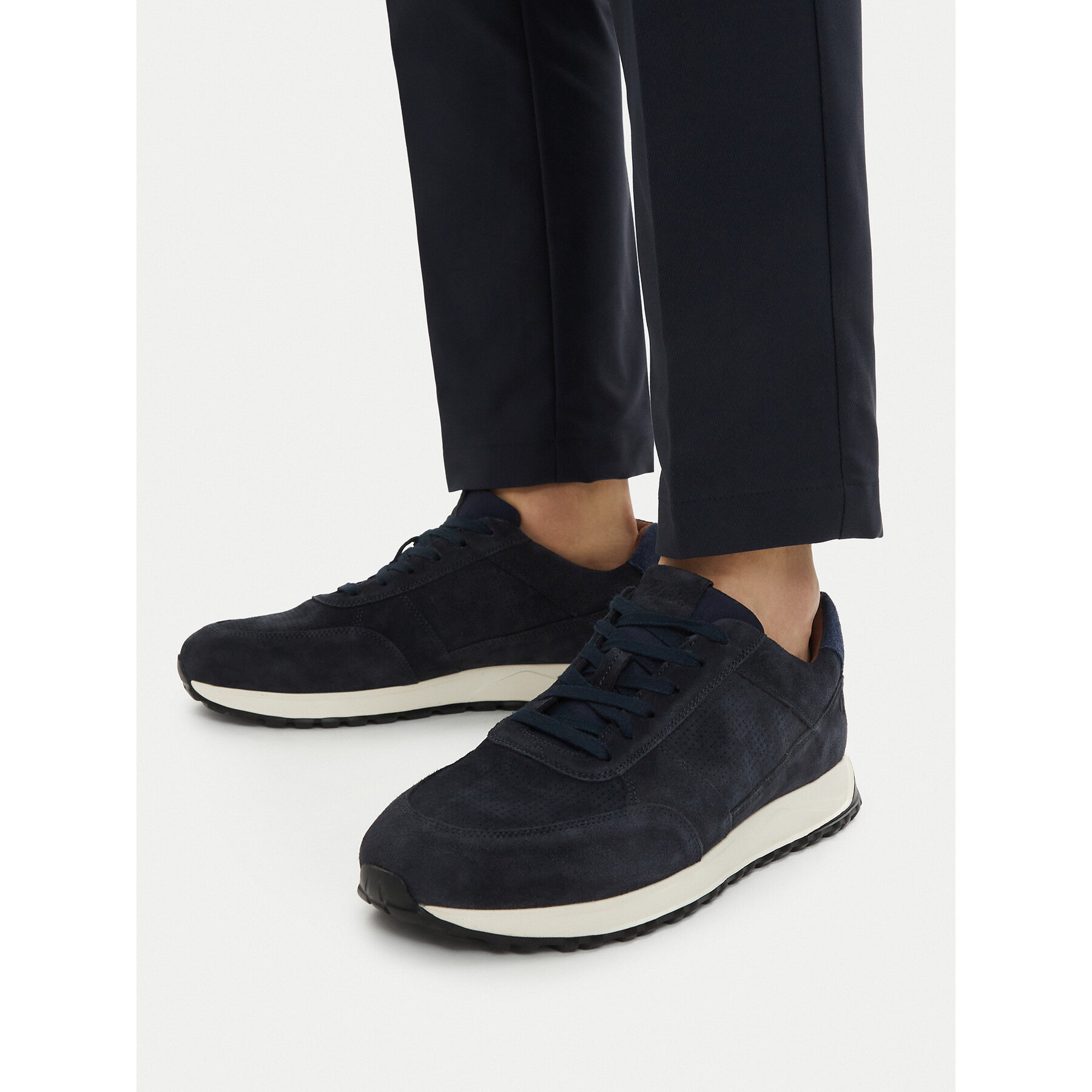 Sneakersy Clarks Radwell Tie 26186565 Tmavomodrá