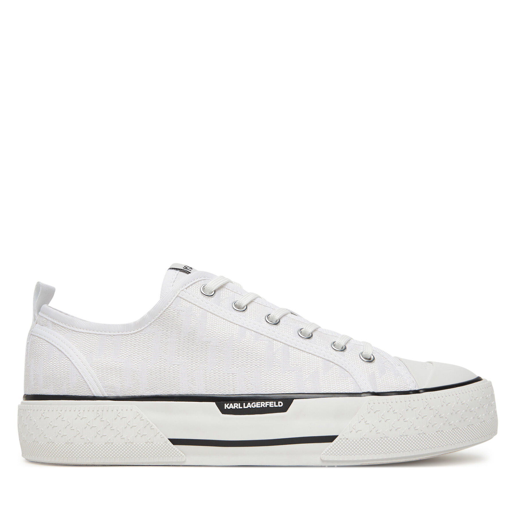 Pánske Plátenky KARL LAGERFELD, Rozmer: 45, Biela, KL50425