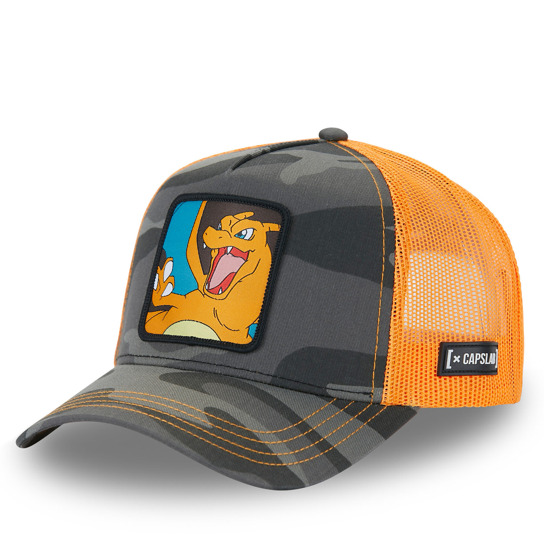 Gorra con visera Capslab CL/PKM5/1/CT/CHA Gris