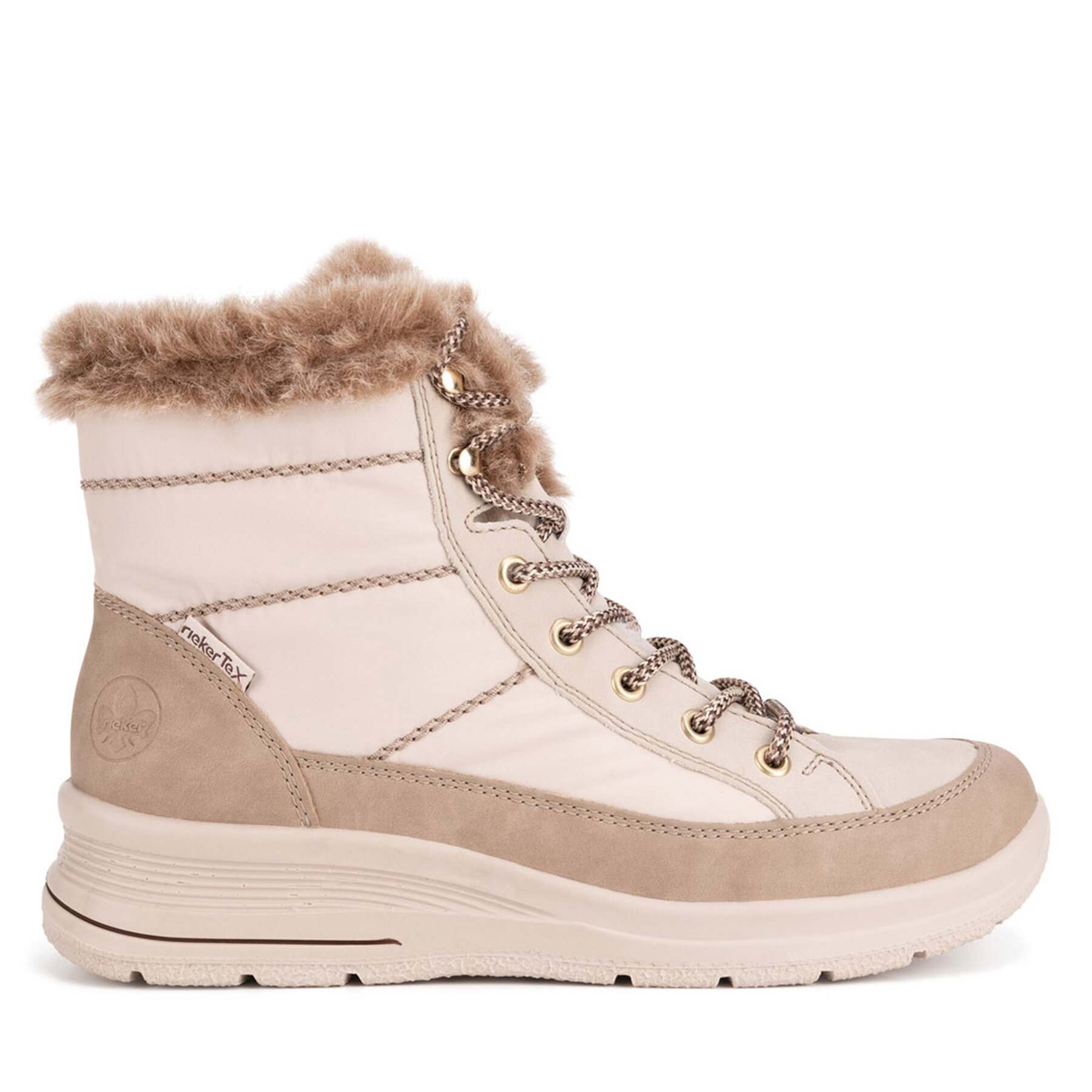 Зимни обувки Rieker L7742-62 Бежов
