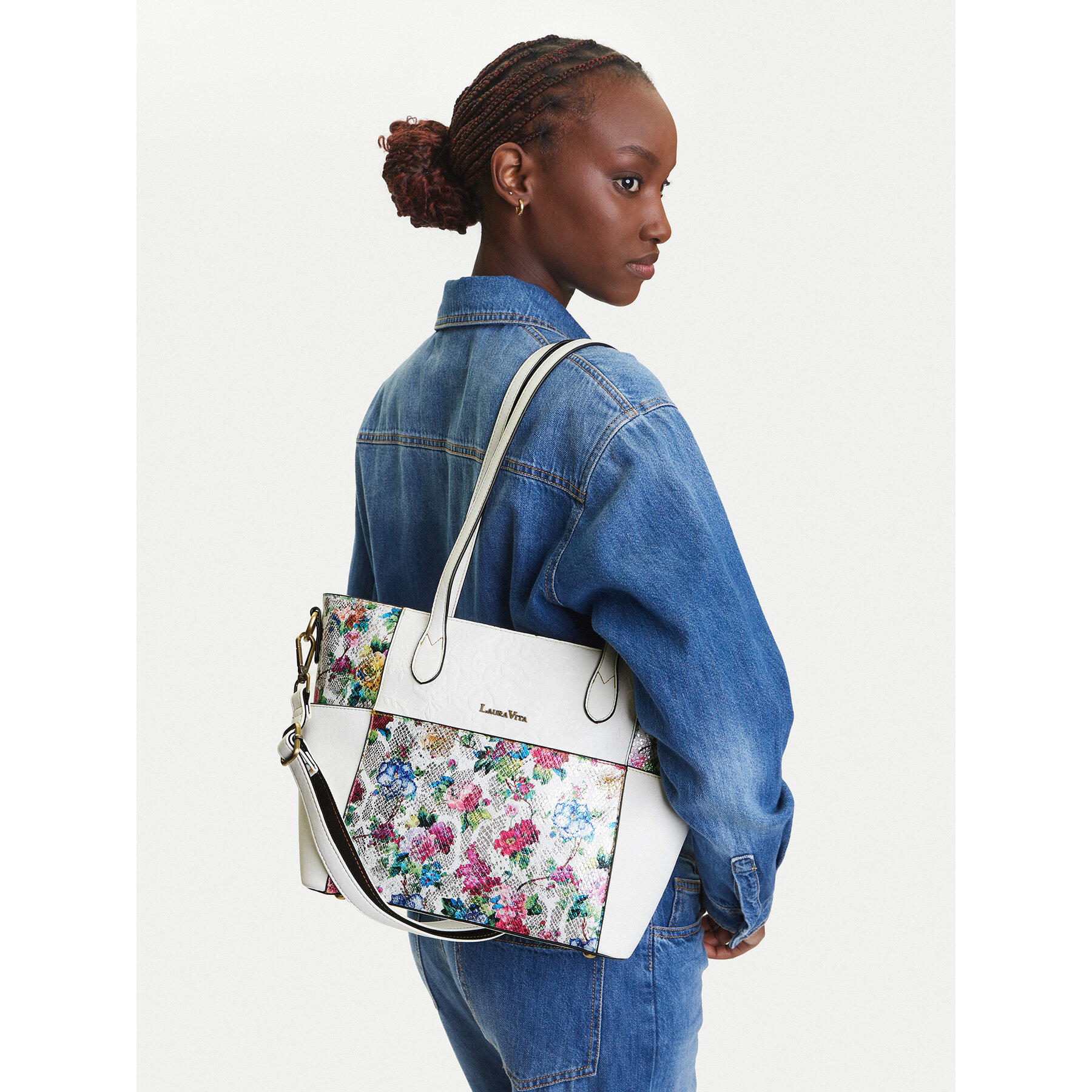 Дамска чанта Laura Vita Amep 03 Бял