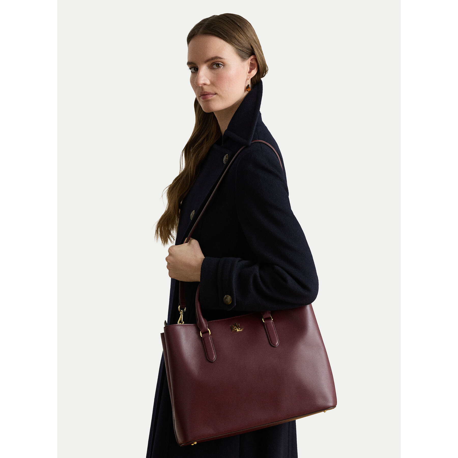 Kabelka LAUREN RALPH LAUREN 431876724029 Bordová