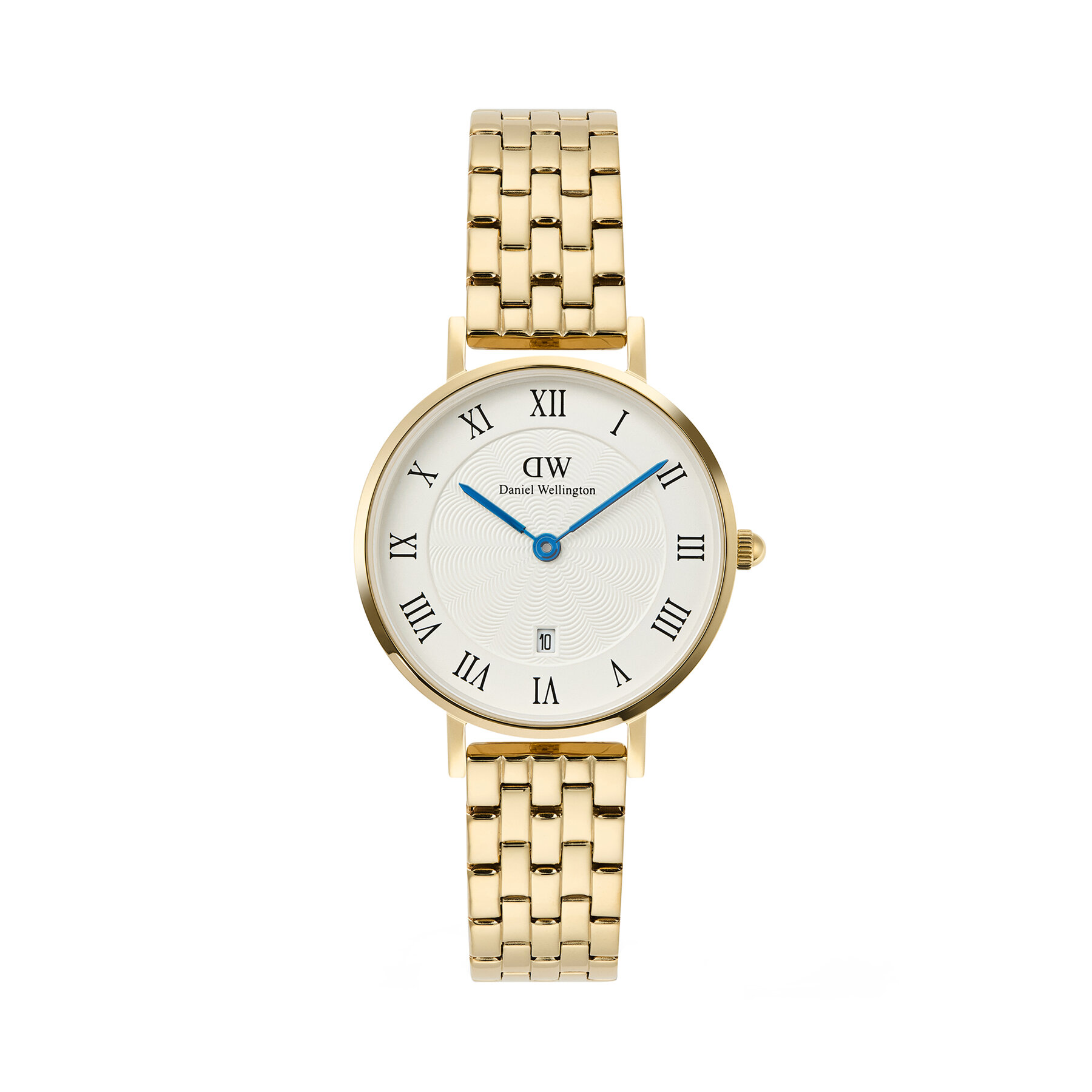 Часовник Daniel Wellington Petite Roman Numerals DW00100857 Златист