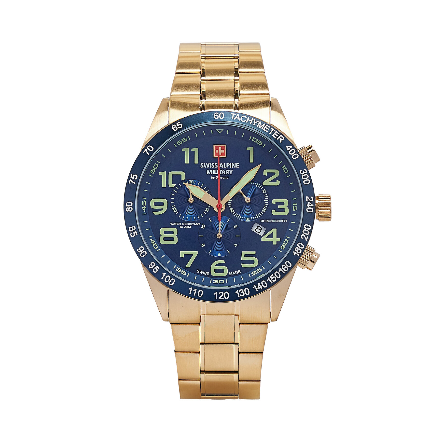 Sat Swiss Alpine Military 7047.9115 Zlatna