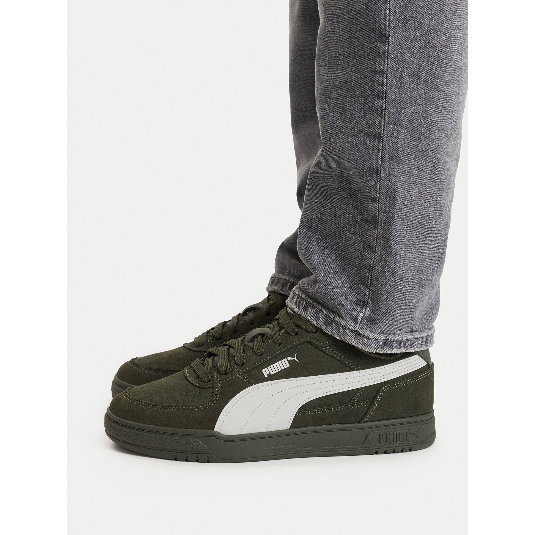 Sneakersy Puma Puma Caven Iii Esd 404486 Tmavě zelená