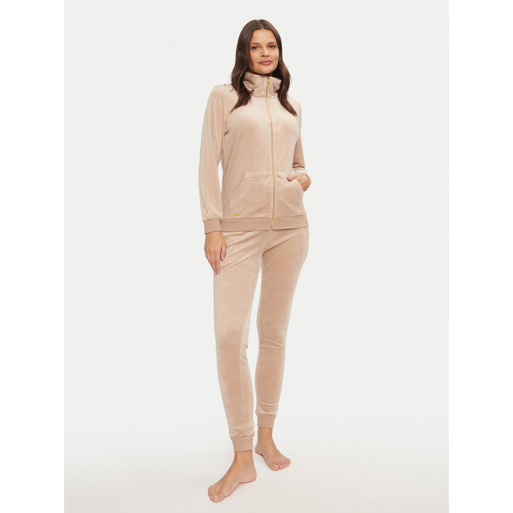 Selmark Pigiama P9074 Beige Regular Fit
