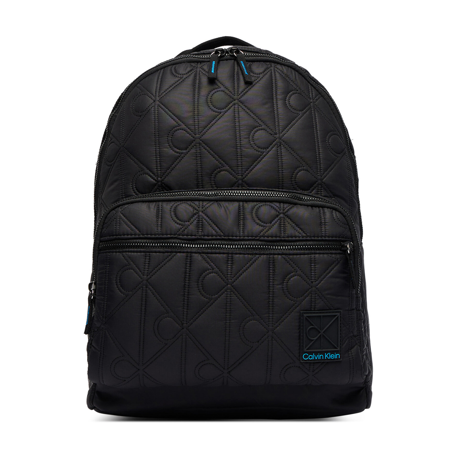 Rucsac Calvin Klein Emblem Aop Puffer Backpack LV04D3474G Negru