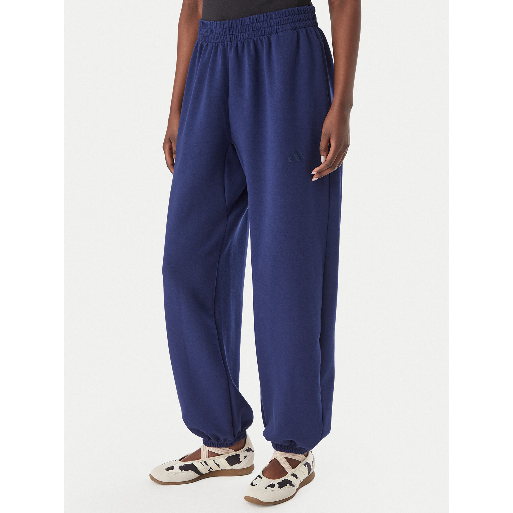 adidas Jogginghose Soft Lux KS7879 Blau Loose Fit