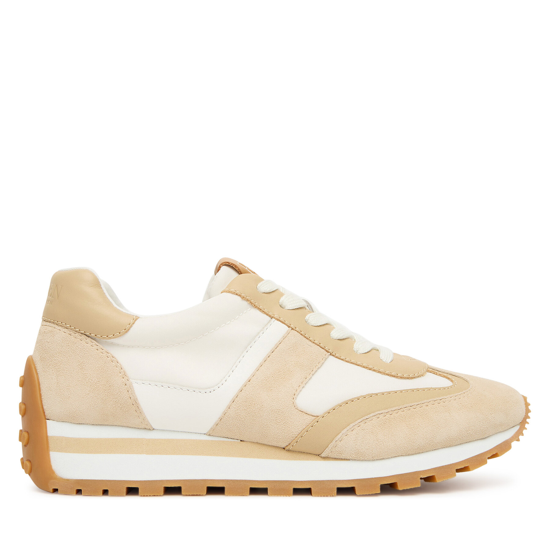 Sneakersy LAUREN RALPH LAUREN 802951384010 Béžová