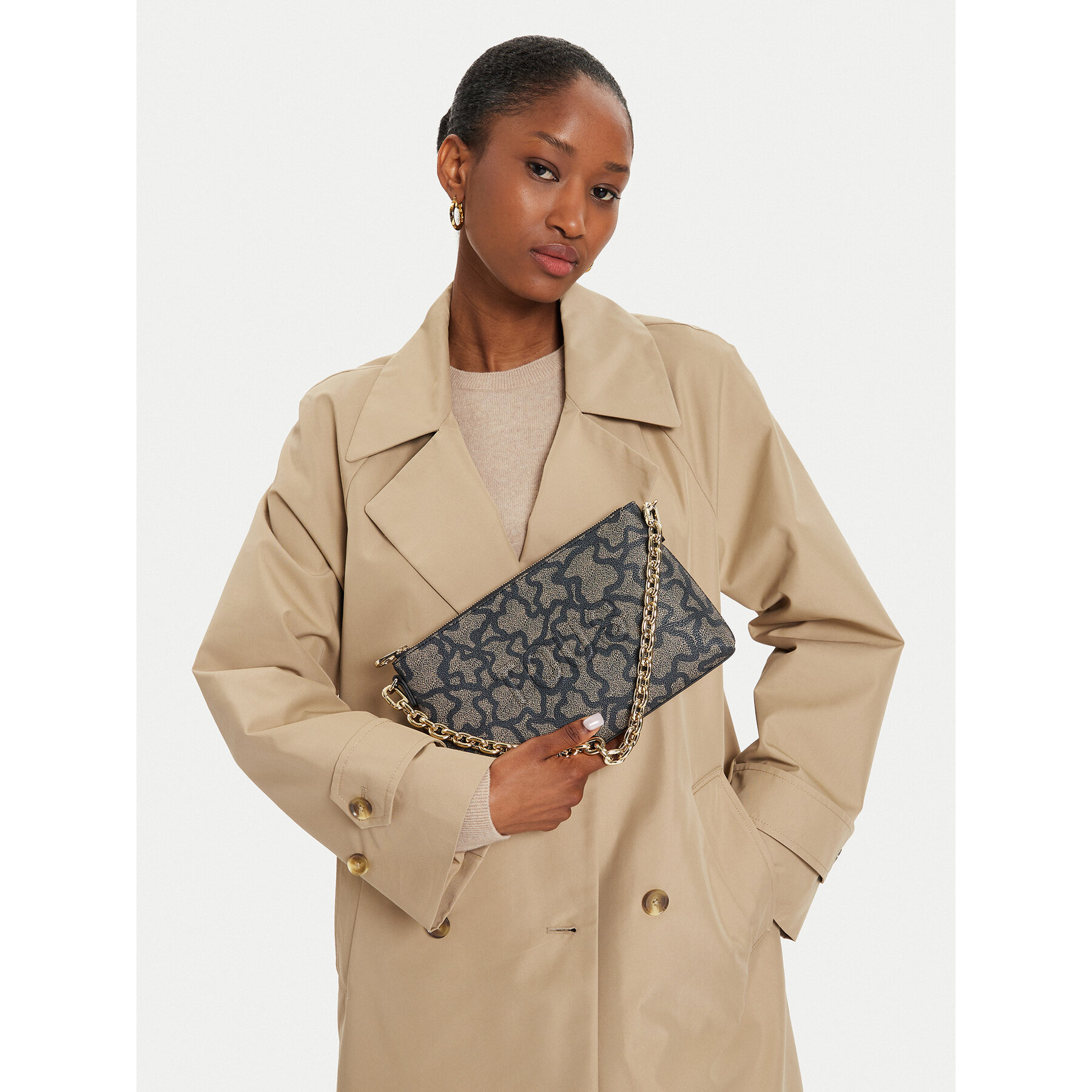 Дамска чанта TOUS 2001503053 Черен