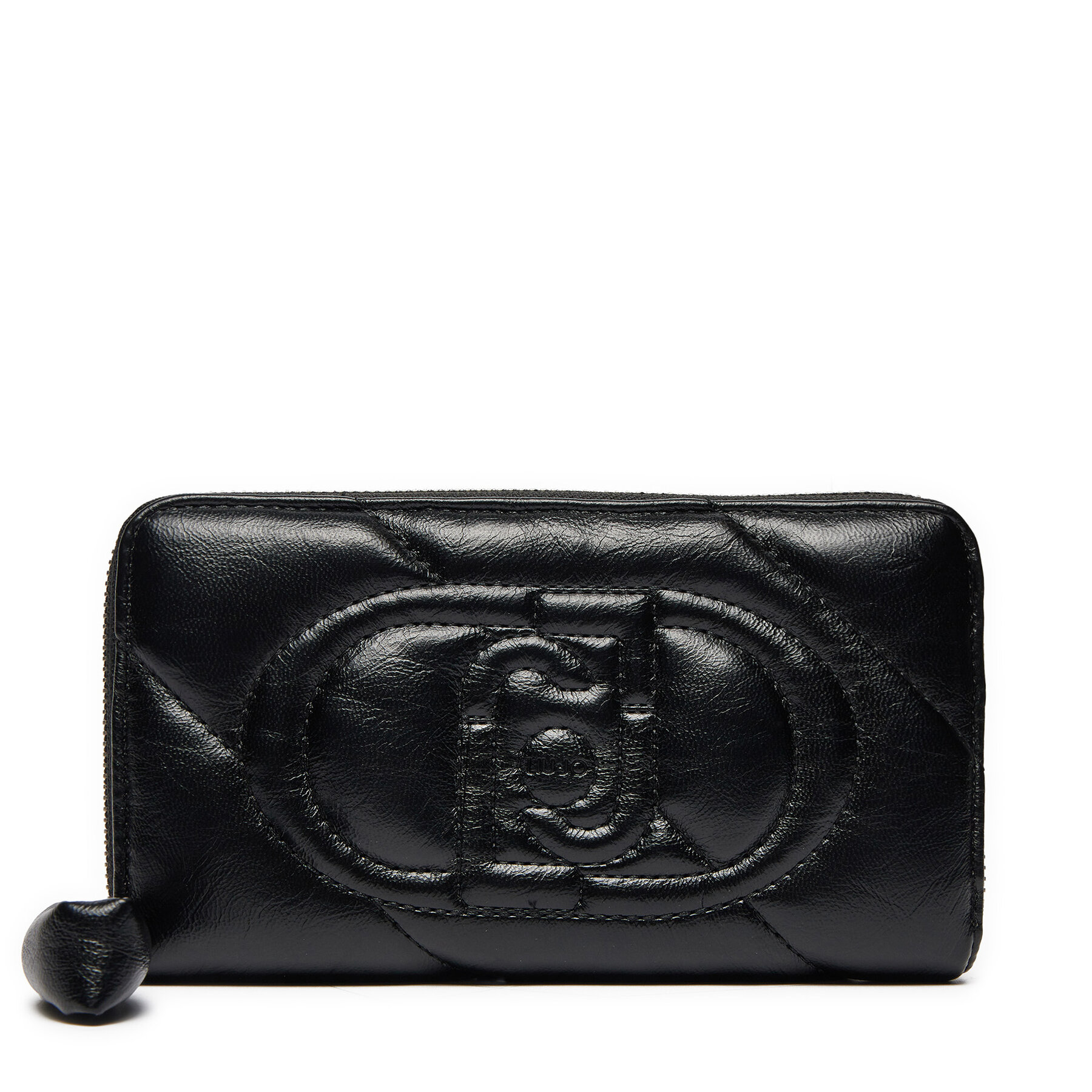 Cartera grande para mujer Liu Jo Ecs Xl Zip Around AF4140 E0022 Negro