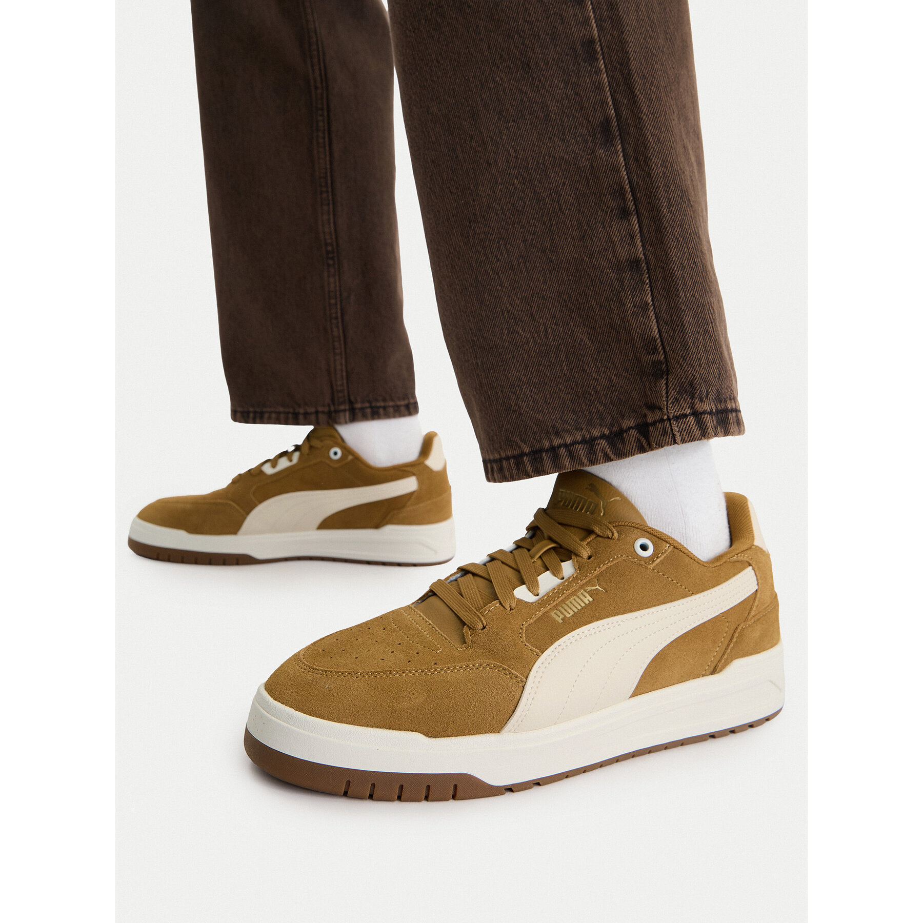 Сникърси Puma Shuffle Downtown 402597 07 Кафяв