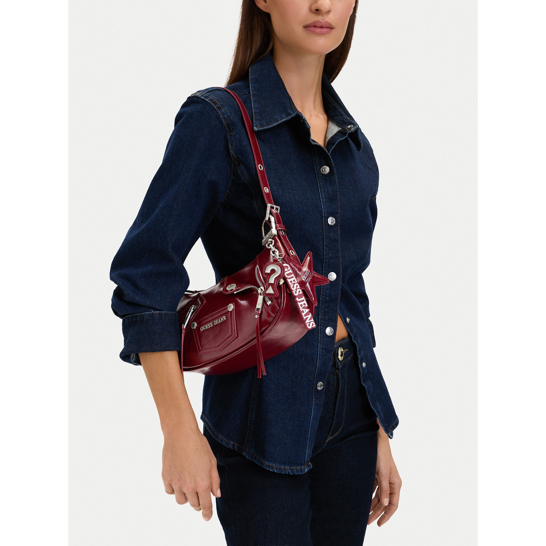 Torbica Guess Jeans CEO-GUESS-S-006-10 Tamno crvena