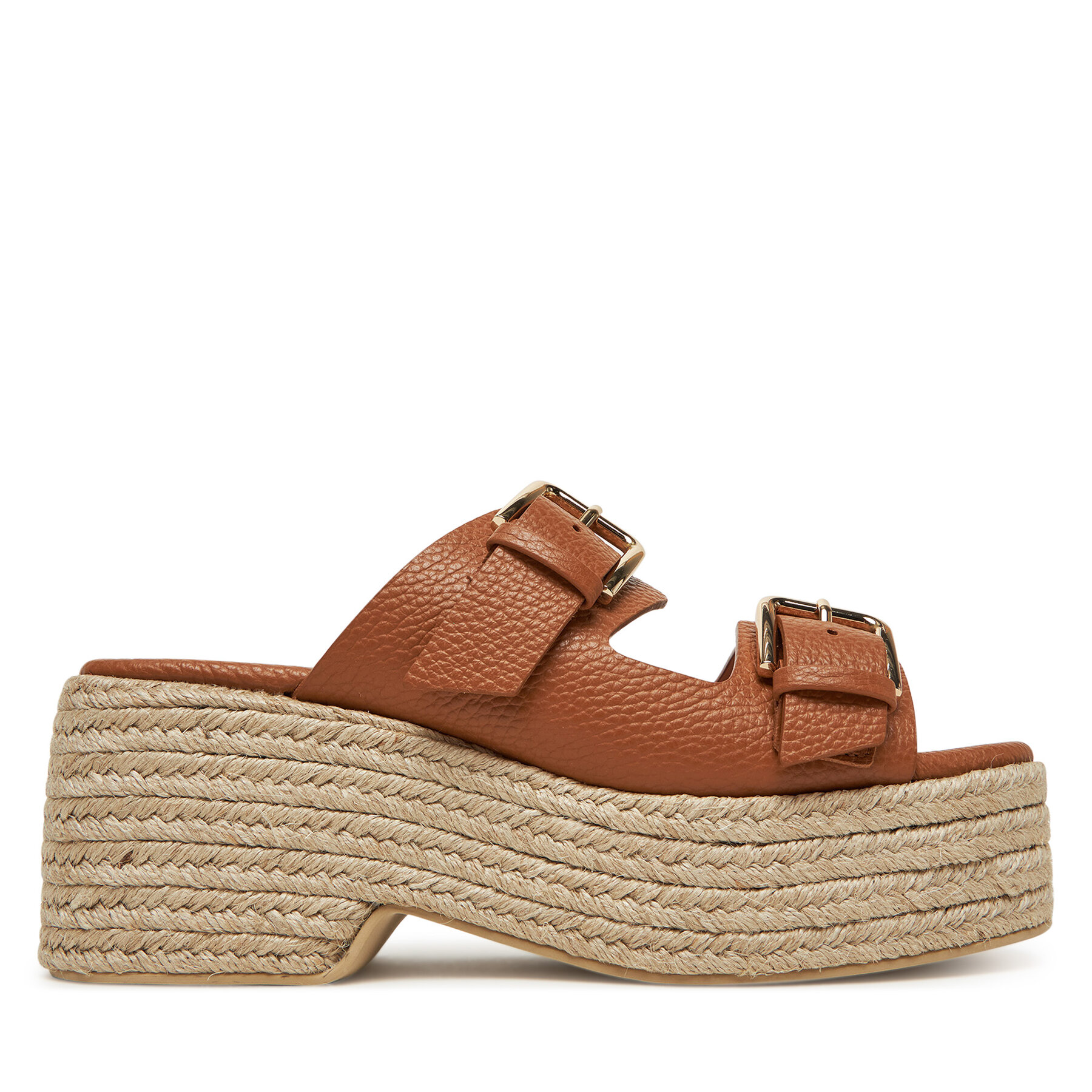 Espadrilky Pollini SA28268I0MTD0230 Hnedá