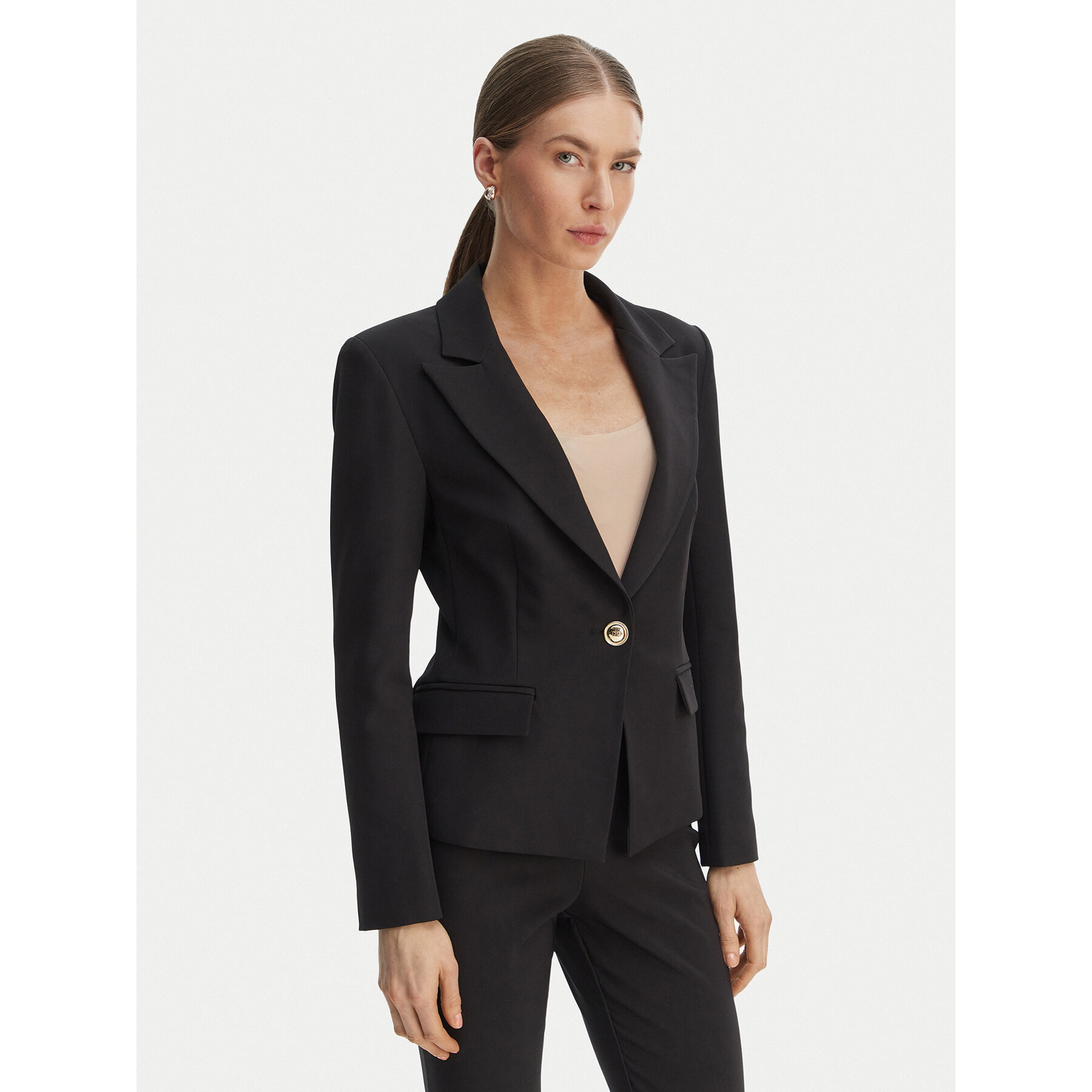 Rinascimento Sakko CFC0128649003 Schwarz Slim Fit
