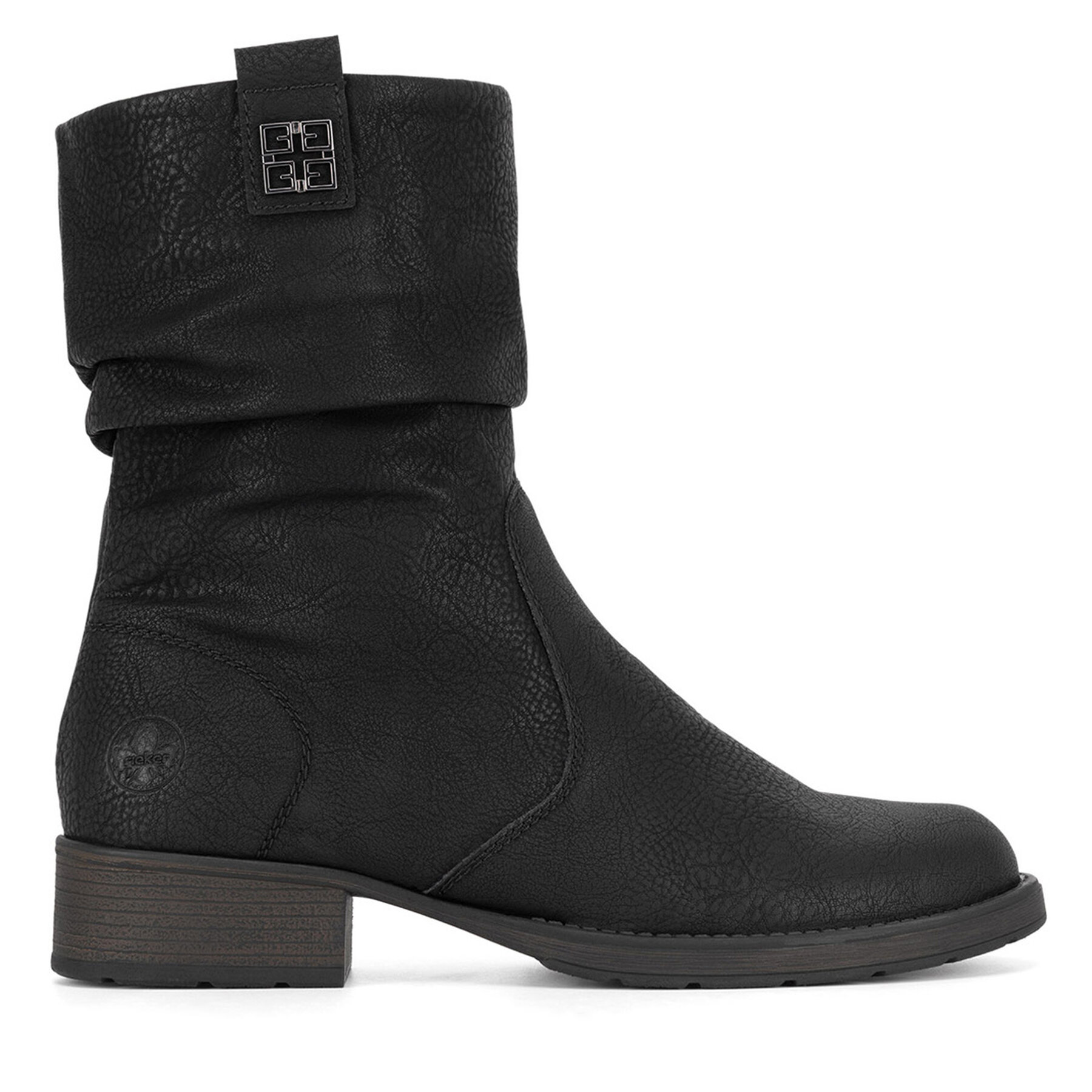 Členková obuv Rieker Z9583-00 Čierna