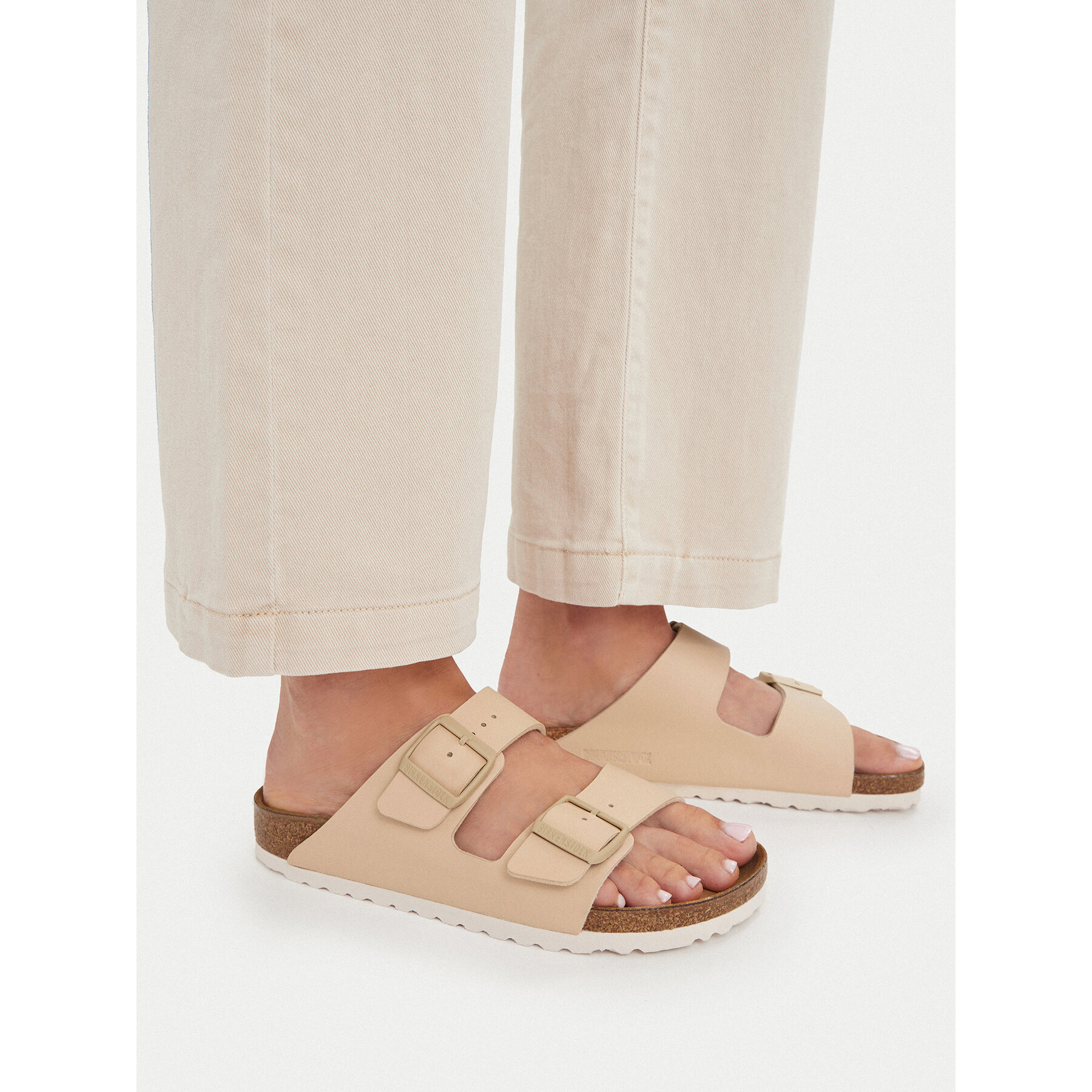 Natikači Birkenstock Arizona Birko-Flor 1027723 Bež