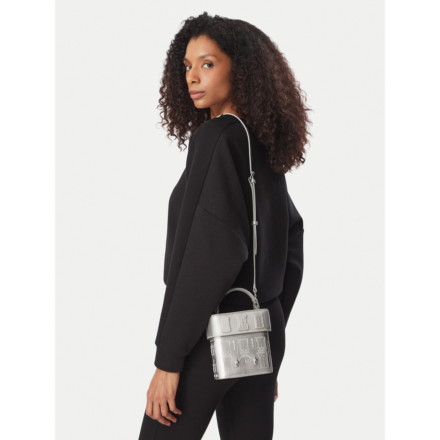 Torbica KARL LAGERFELD B4W30113 Srebrna