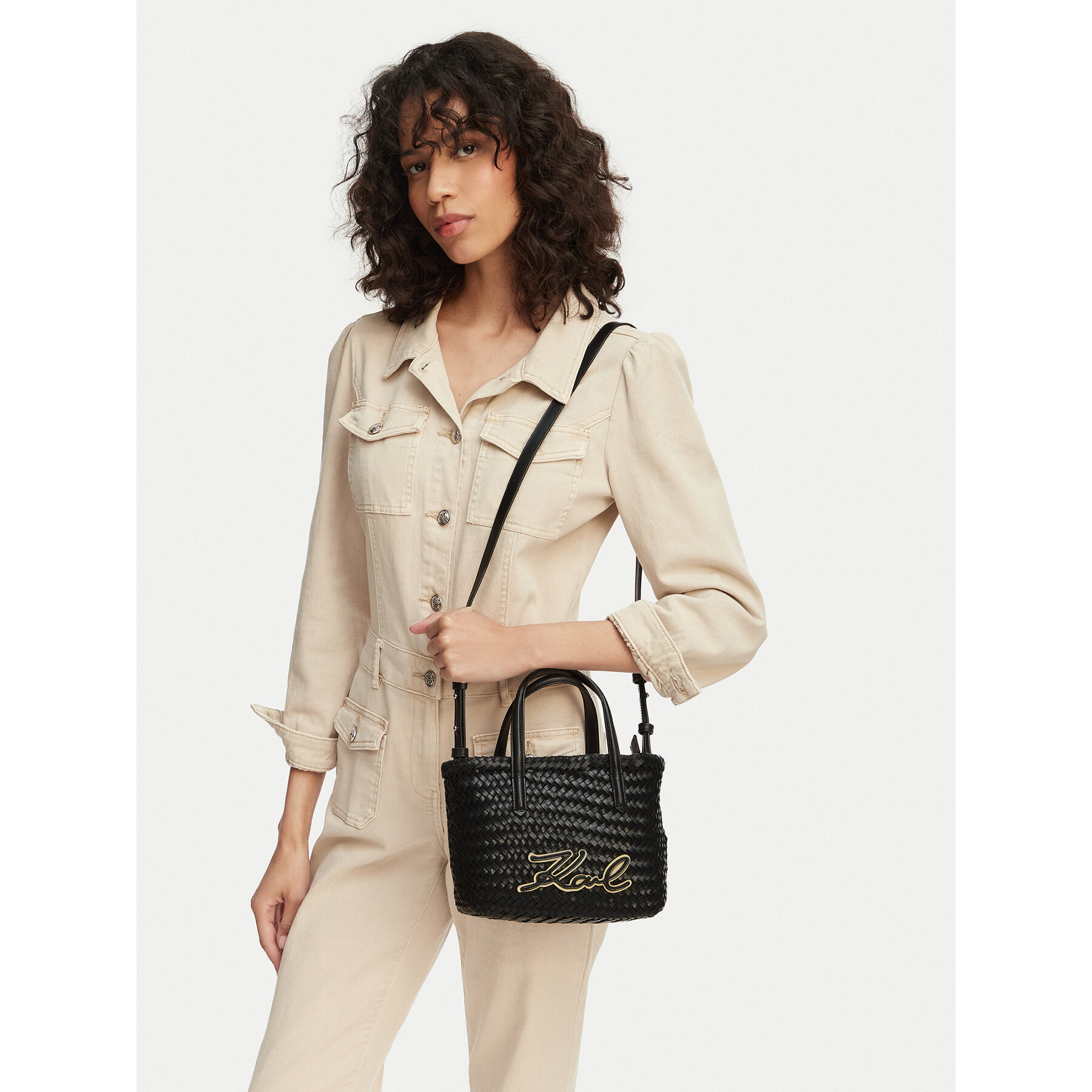 Torbica KARL LAGERFELD B2W30224 Crna