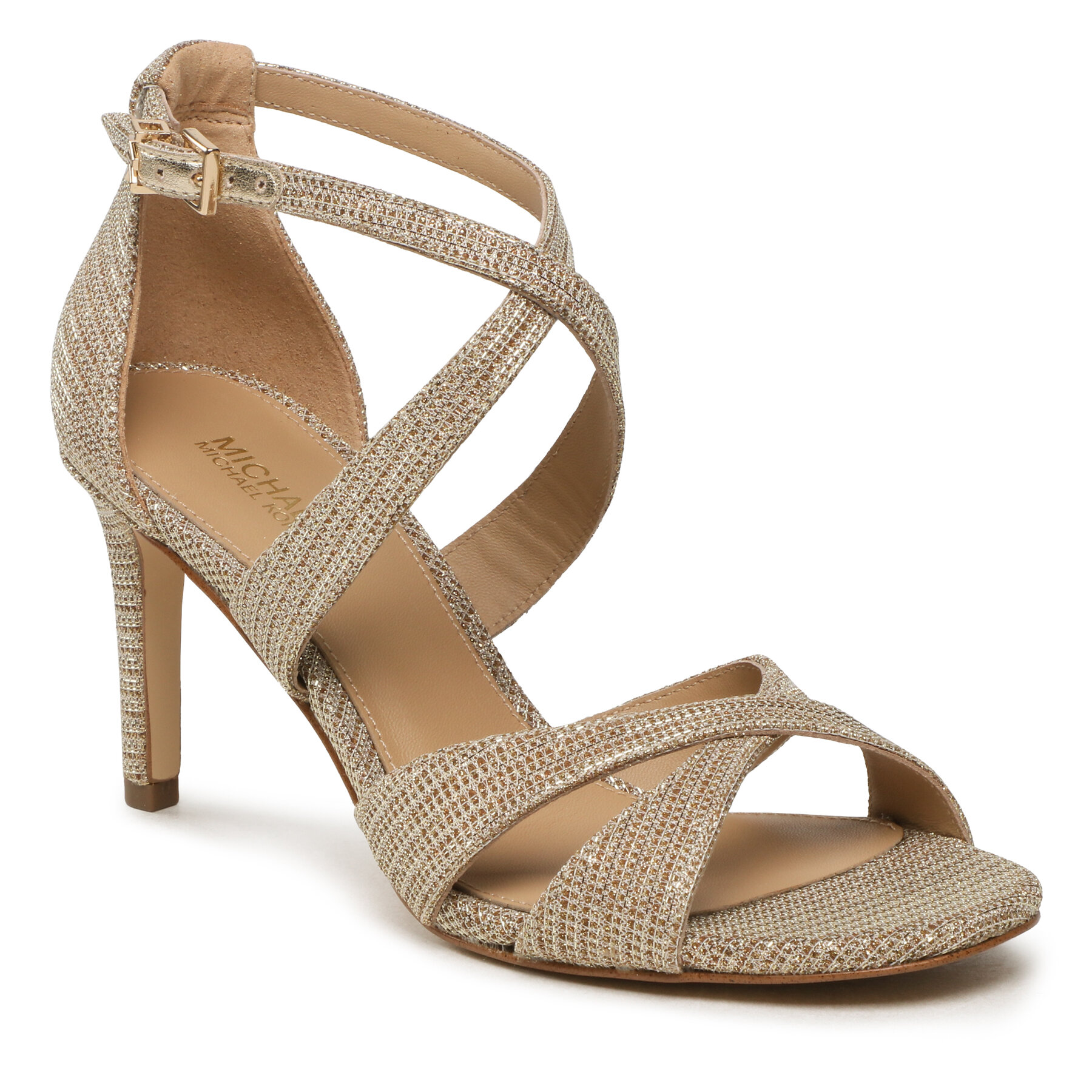 Sandale Michael Kors Kinsley Sandal 40S3KSMS1D Pale Gold