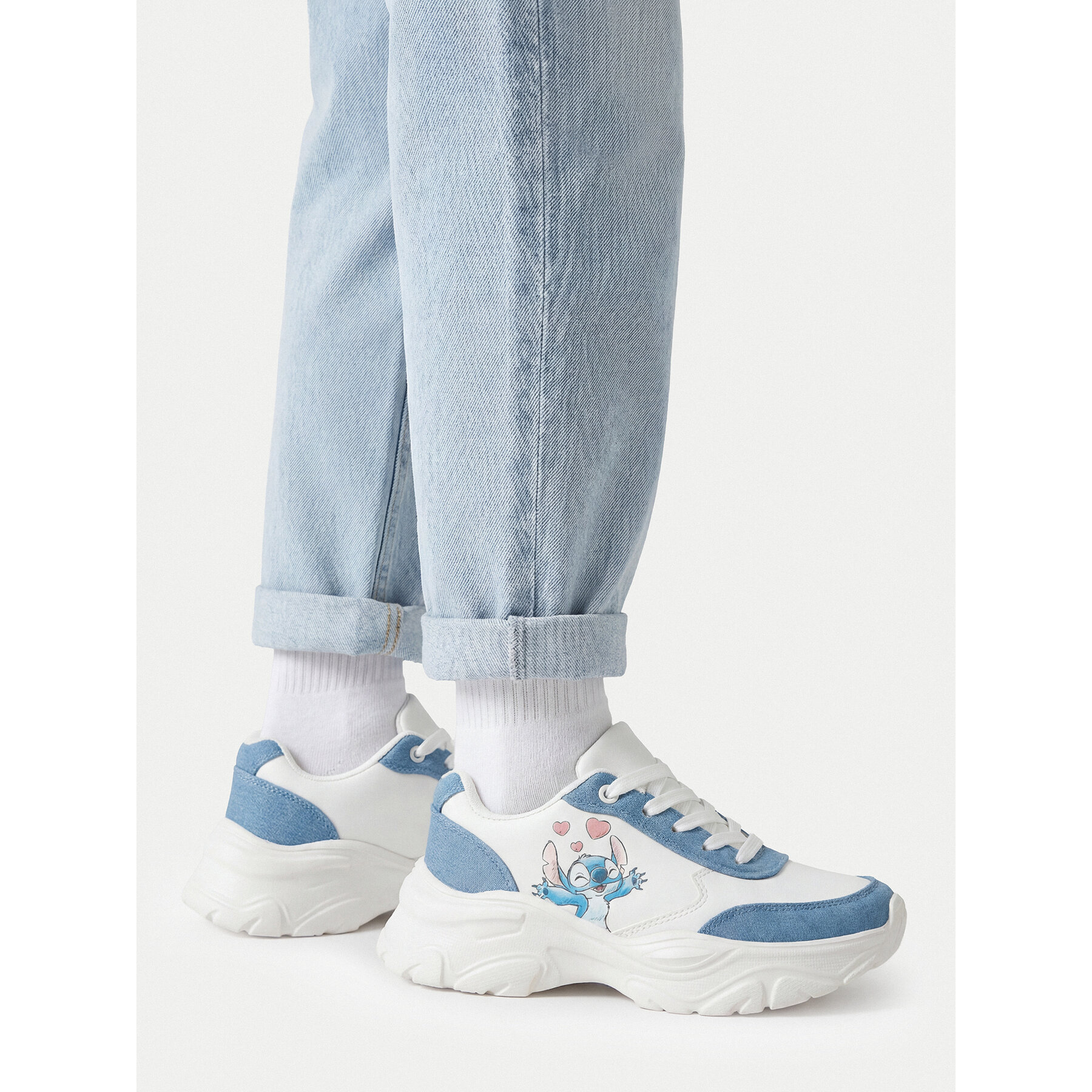 Sneakers Disney Classics CEO-BIC-AW26-306DCLS Alb