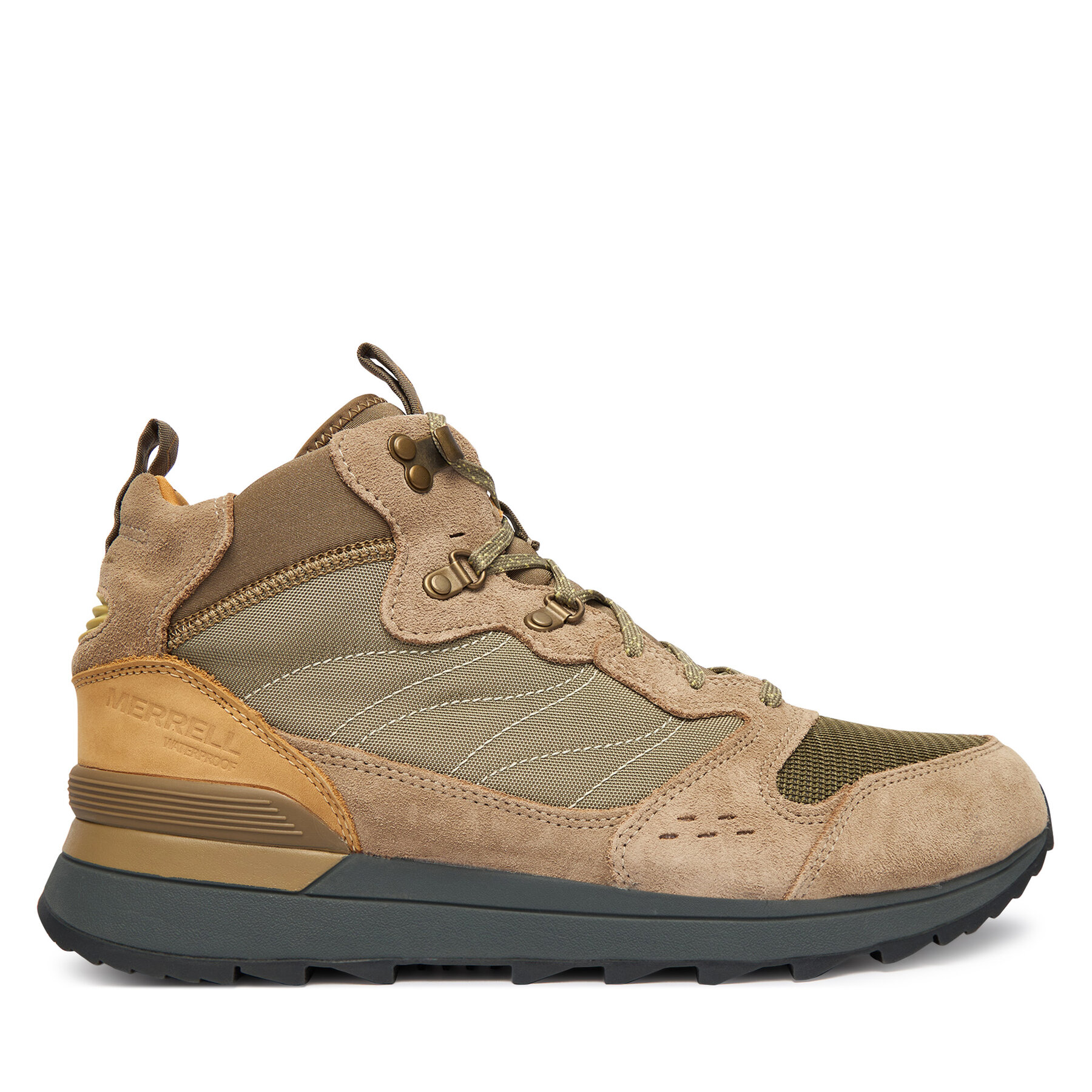 Trekingová obuv Merrell Alpine 83 Snkr Recraft Mid Waterproof J007331 Hnedá