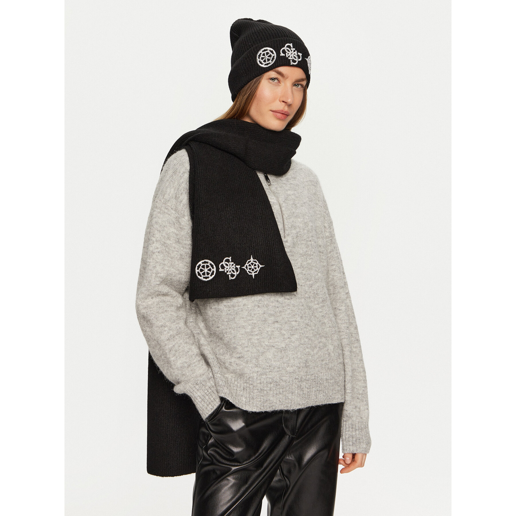 Sapka Guess, Méret: M, Fekete, AW5177 POL01