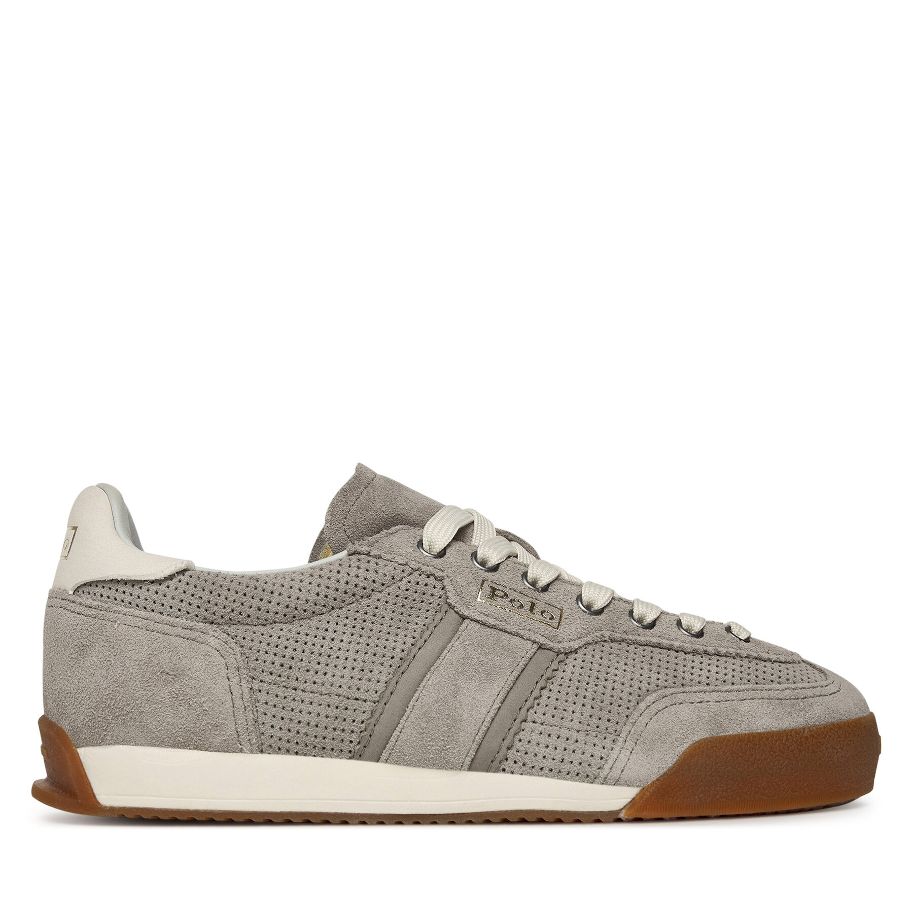 Sneakersy Polo Ralph Lauren Hester 804978190003 Sivá