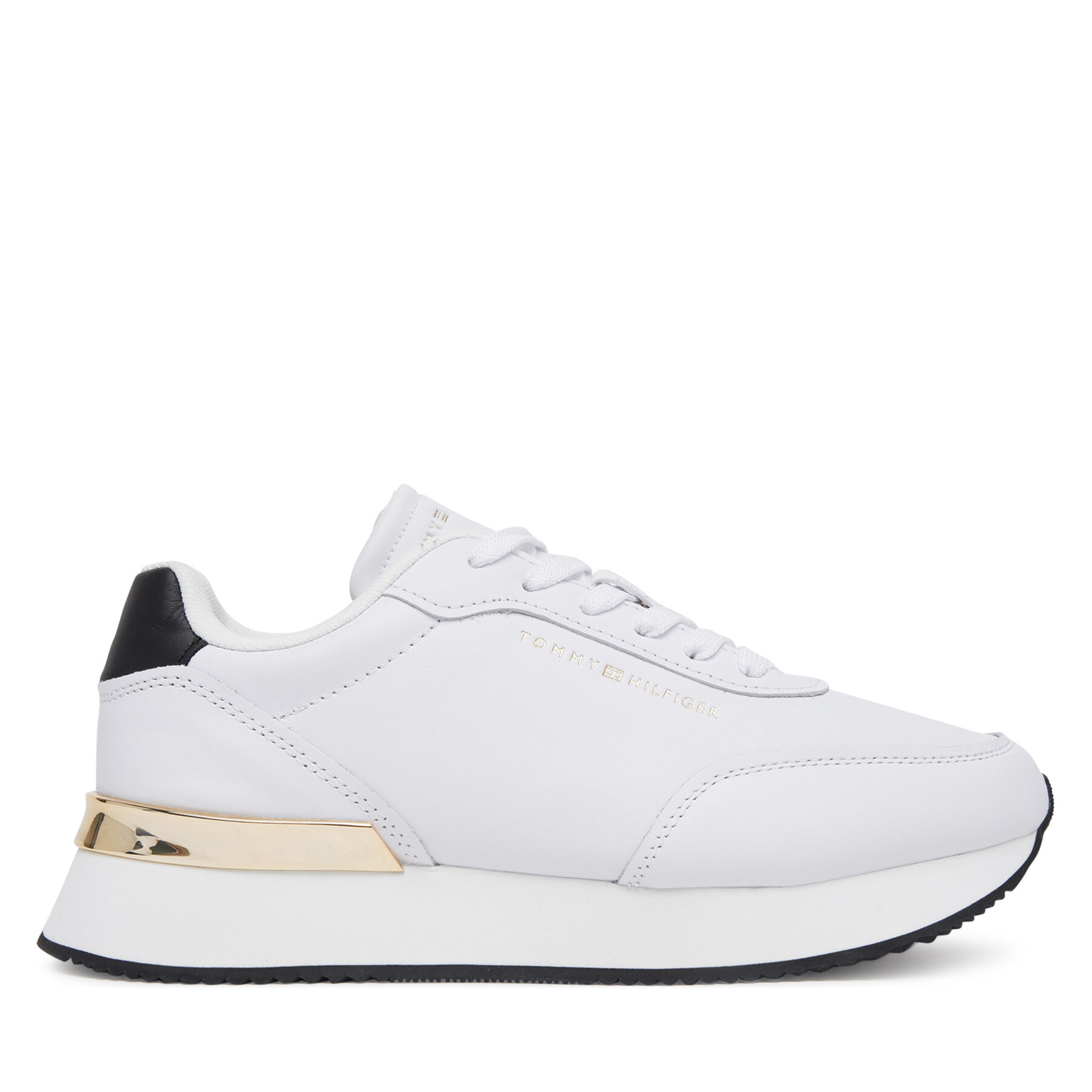Sneakersy Tommy Hilfiger Chic Fashion Runner FW0FW08695 Biela