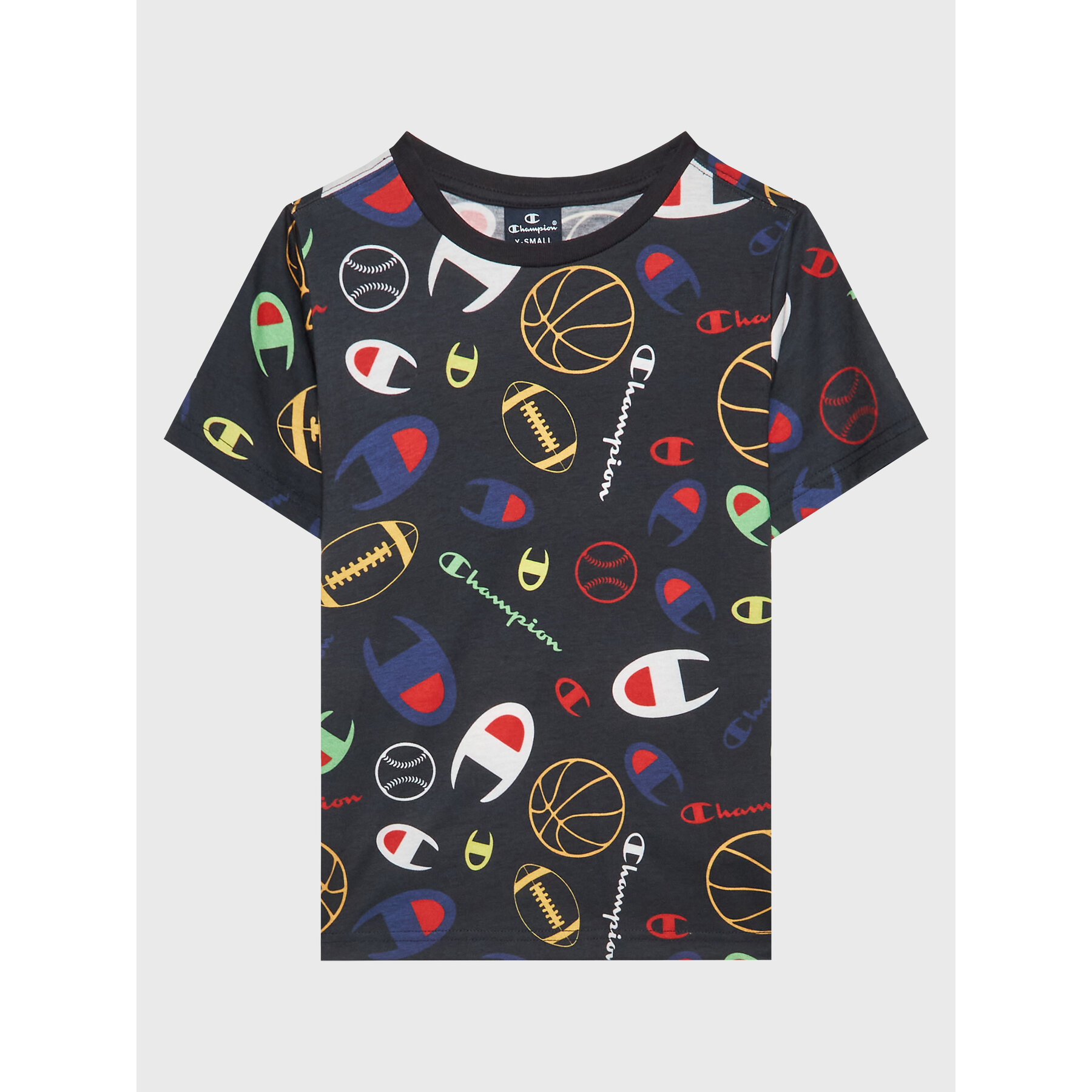 Champion Majica 306131 Mornarsko modra Regular Fit