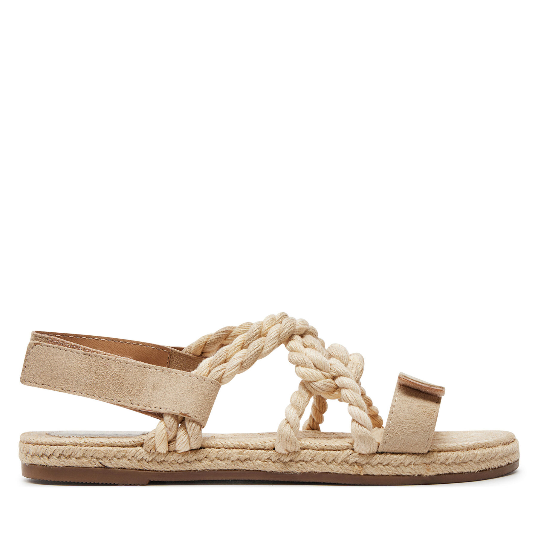 Manebi Dámske Espadrilky, Rozmer: 36, Béžová, Sandals V 0.4 Y0