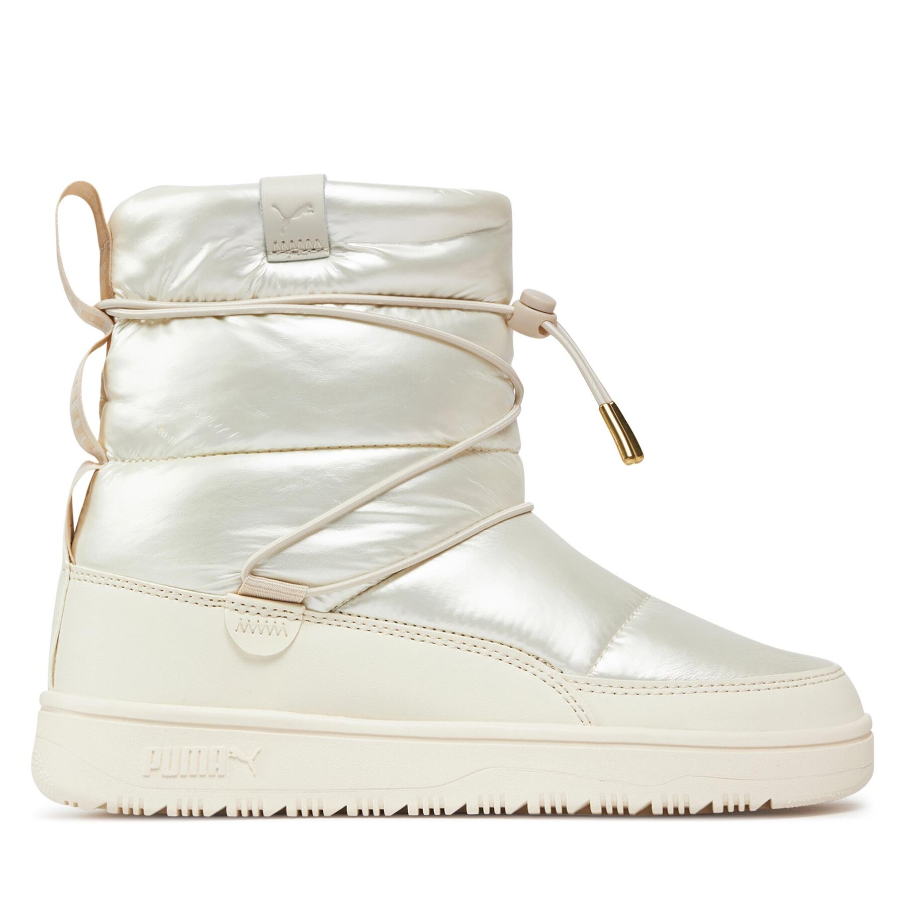 Cizme de zăpadă Puma Snowbae Wns Patent 393931 02 Écru