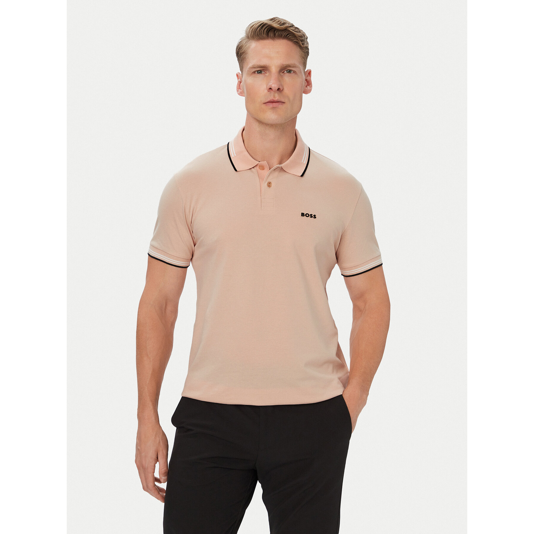 BOSS Poloshirt Paul 50506193 Hellorange Regular Fit