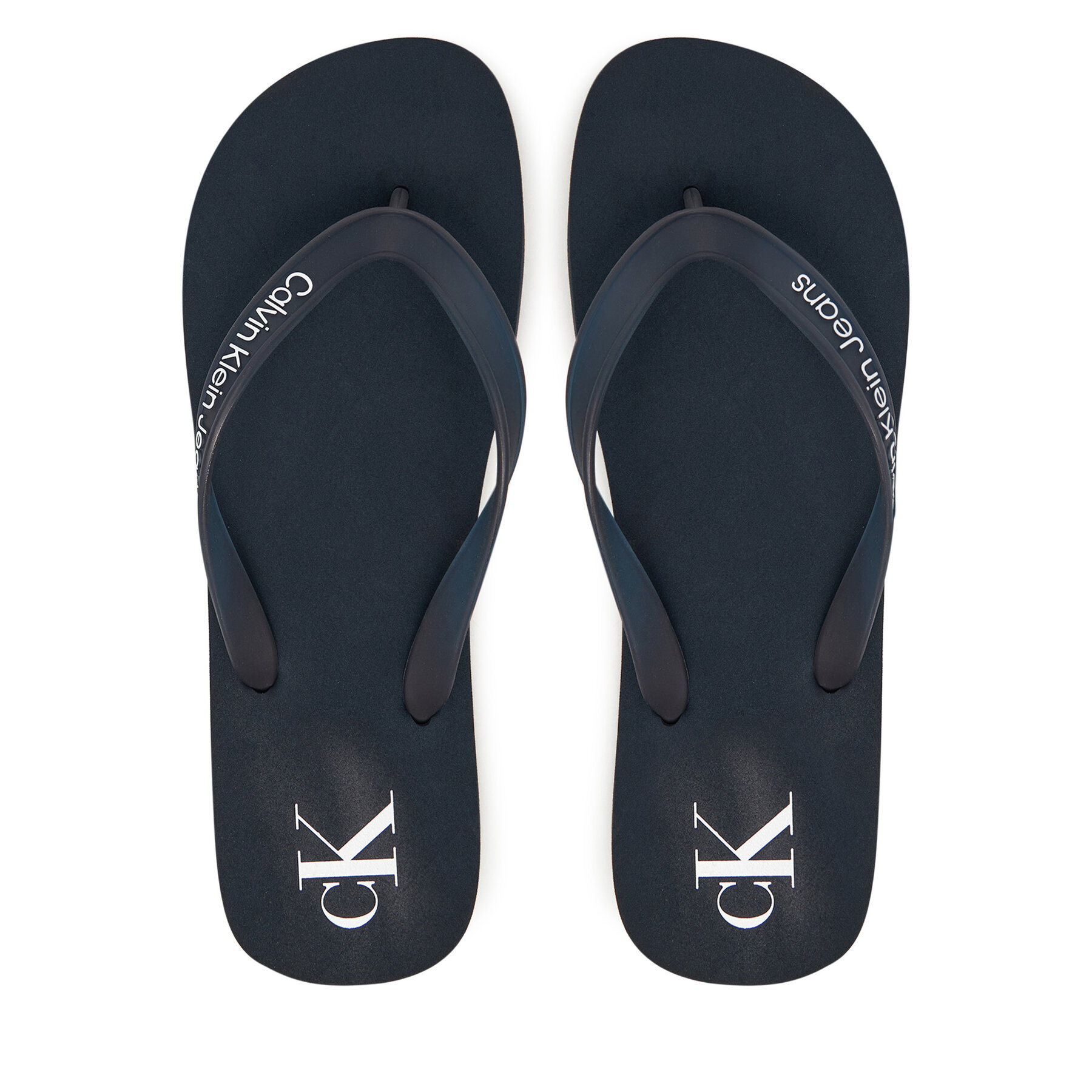 Pánske Žabky Calvin Klein Jeans, Rozmer: 41, Tmavomodrá, Beach Sandal Transparent Tpu YM0YM01267