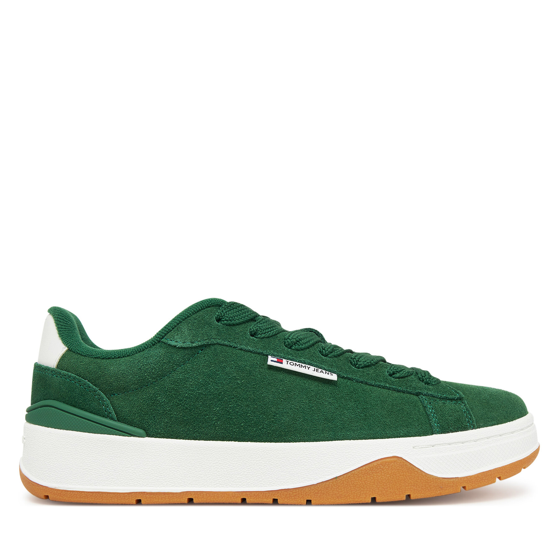 Sneakersy Tommy Jeans Tjw Skate Sneaker EN0EN02737 Zelená
