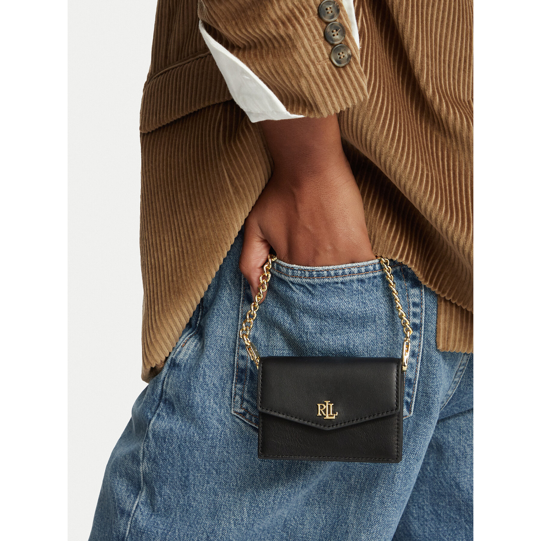 Torbica LAUREN RALPH LAUREN 432P11755002 Crna